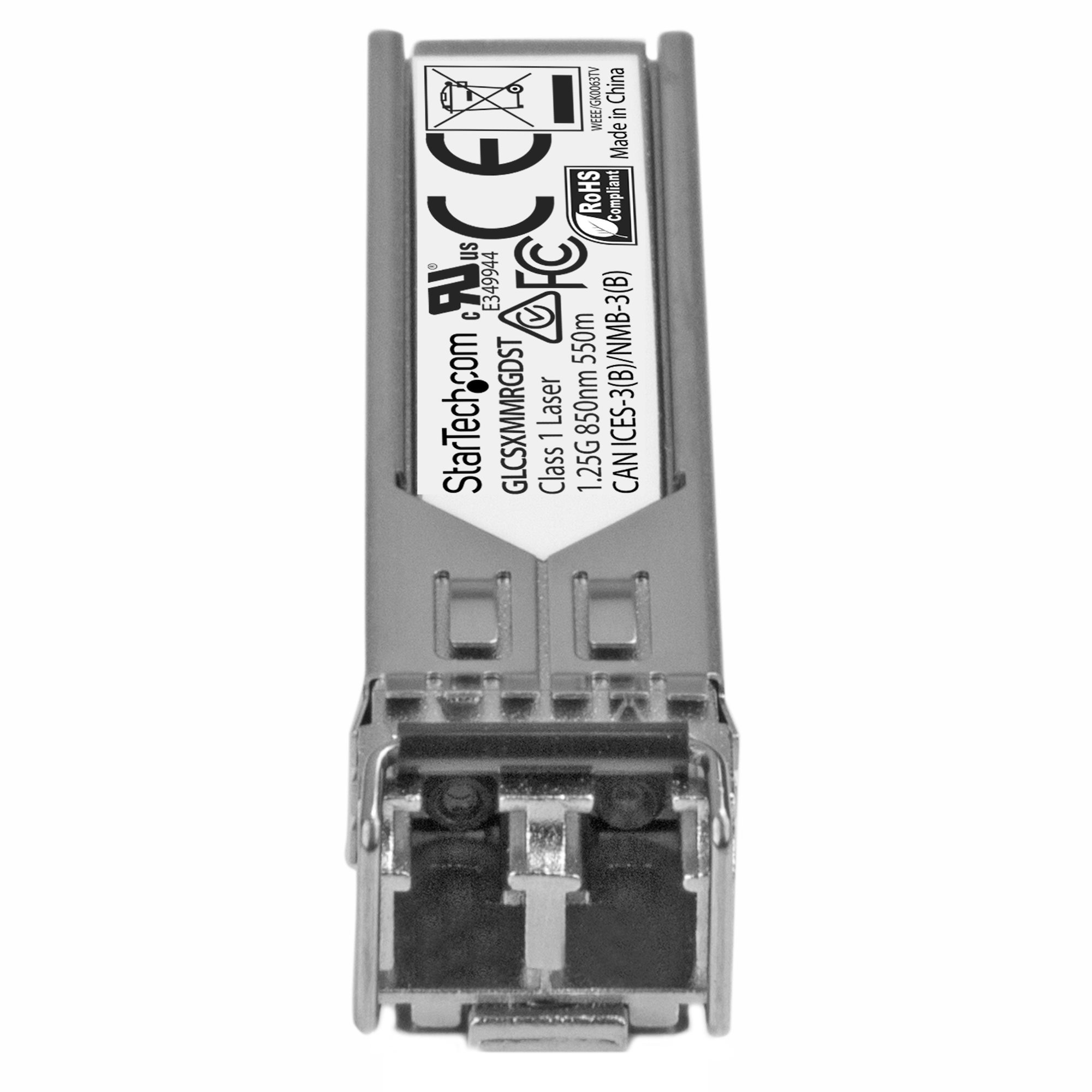 Lot De 10 Modules SFP Compatibles Cisco GLC-SX-MM - Mini GBIC 1000BASE-SX - Pour Réseau Fibre Optique Gigabit