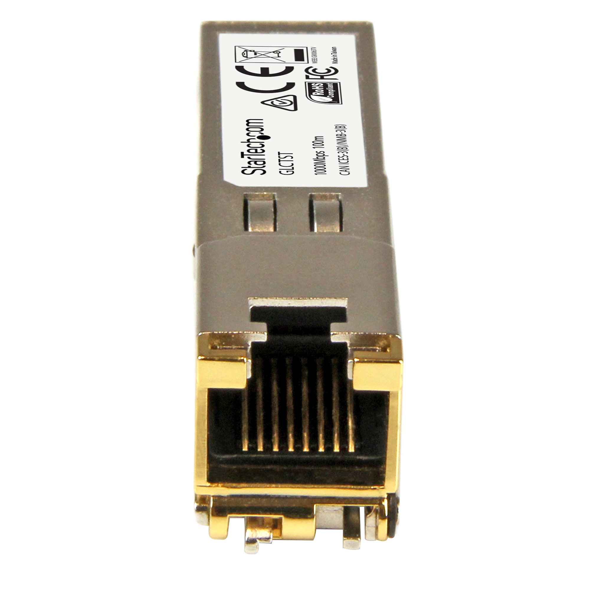 Cisco GLC-T Compatible SFP Module - 1000BASE-T - SFP to RJ45 Cat6/Cat5e -  1GE Gigabit Ethernet SFP - RJ-45 100m - Cisco Firepower, ASR920, IE2000