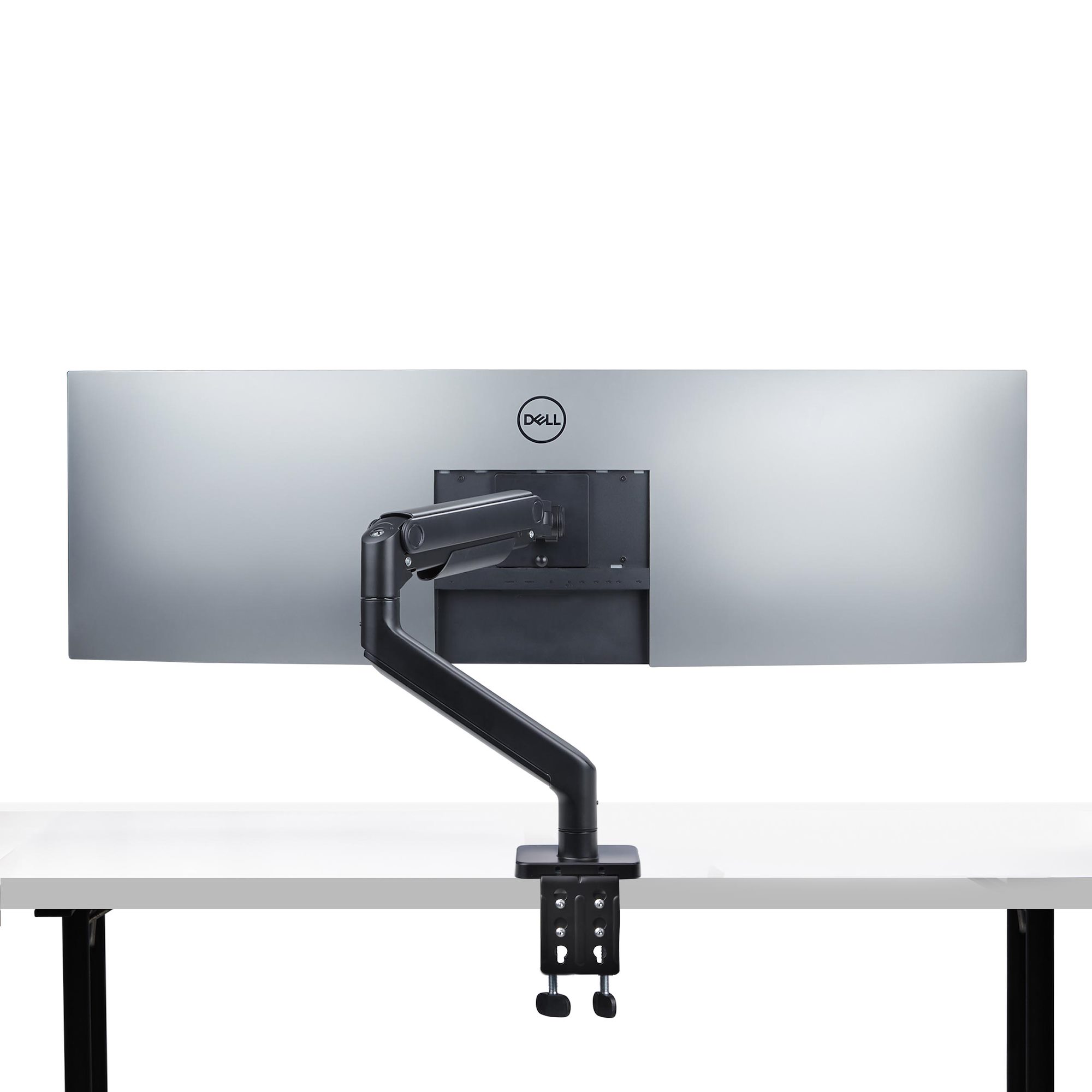 HumanTeck Supporto Da Scrivania Per Monitor 13-35 Pollici E TV, Fino A 10kg, VESA 75x75 A 200x200, Con Morsetto