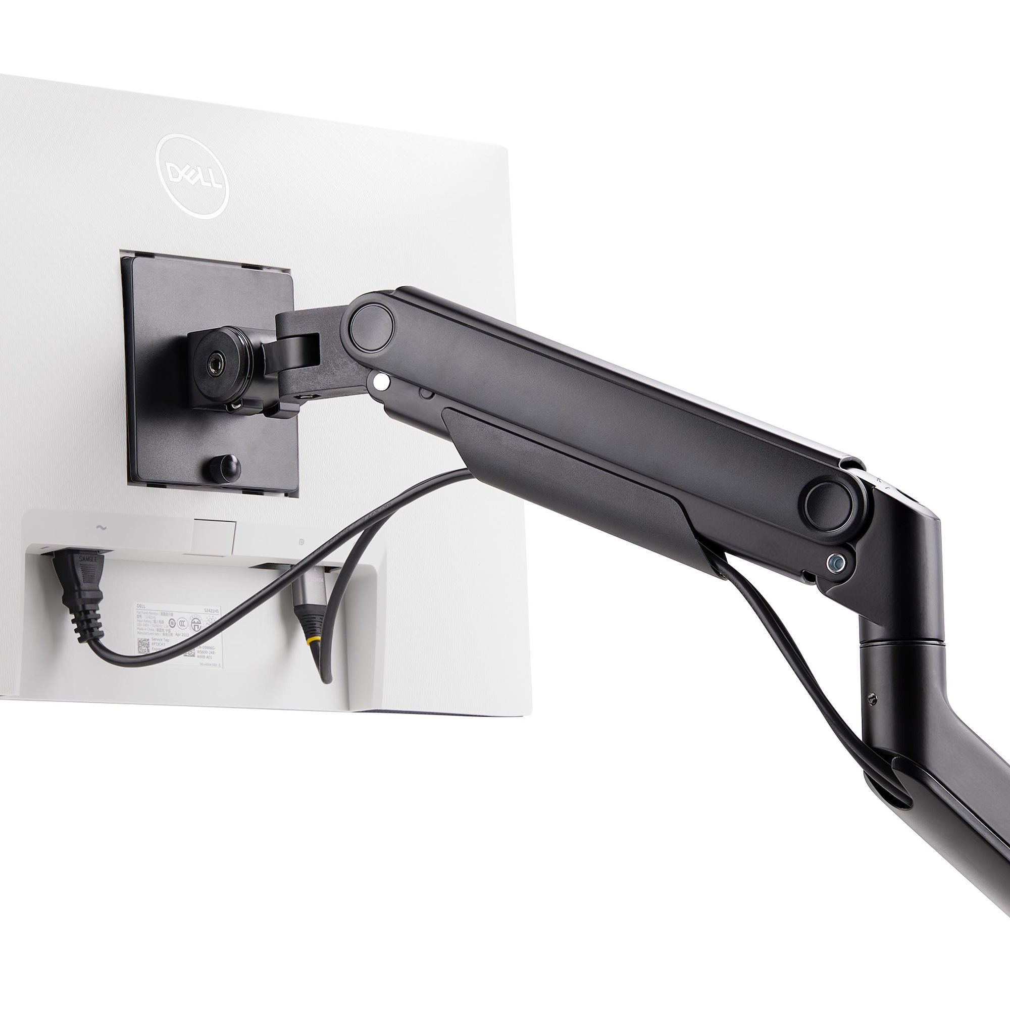 【美品】PC モニターアーム ブラック【クランプ式】【グロメット式】 モニターアーム Cクランプ グロメット式 PCモニターアーム 10～32