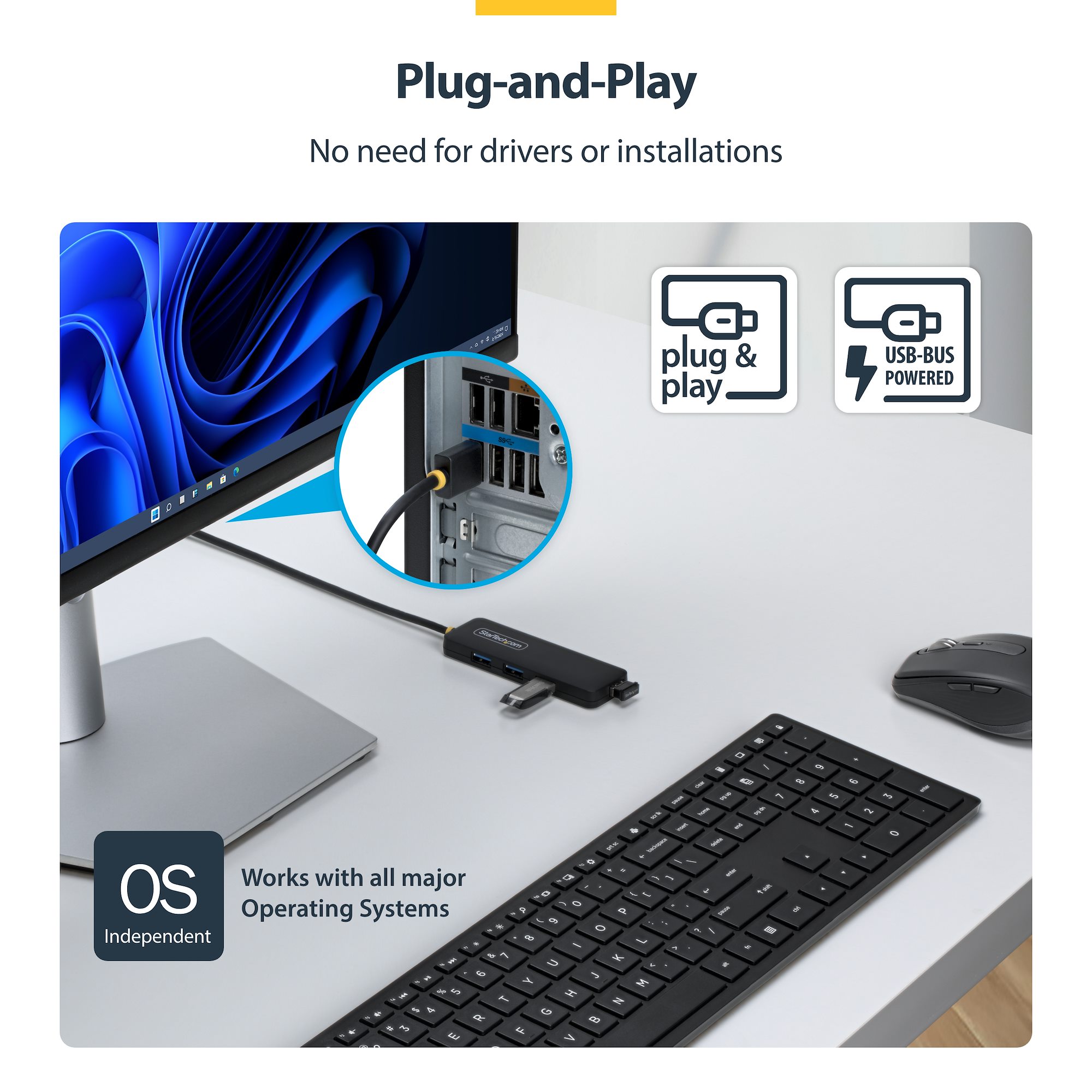 4-Port USB-A Hub - Thumbnail 4
