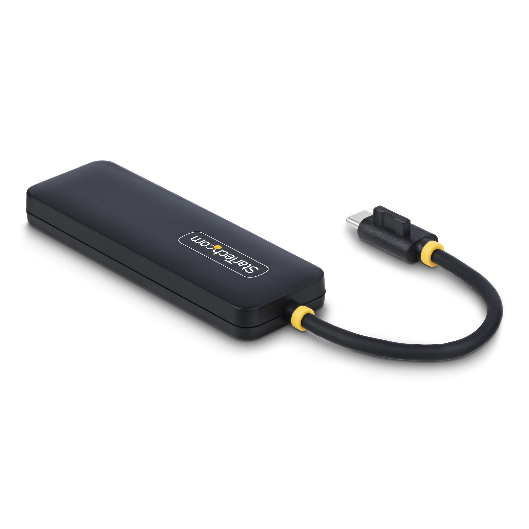 USB-Cハブ／4ポート USB-A／USB 3.0 5Gbps／過電流保護機能／バス