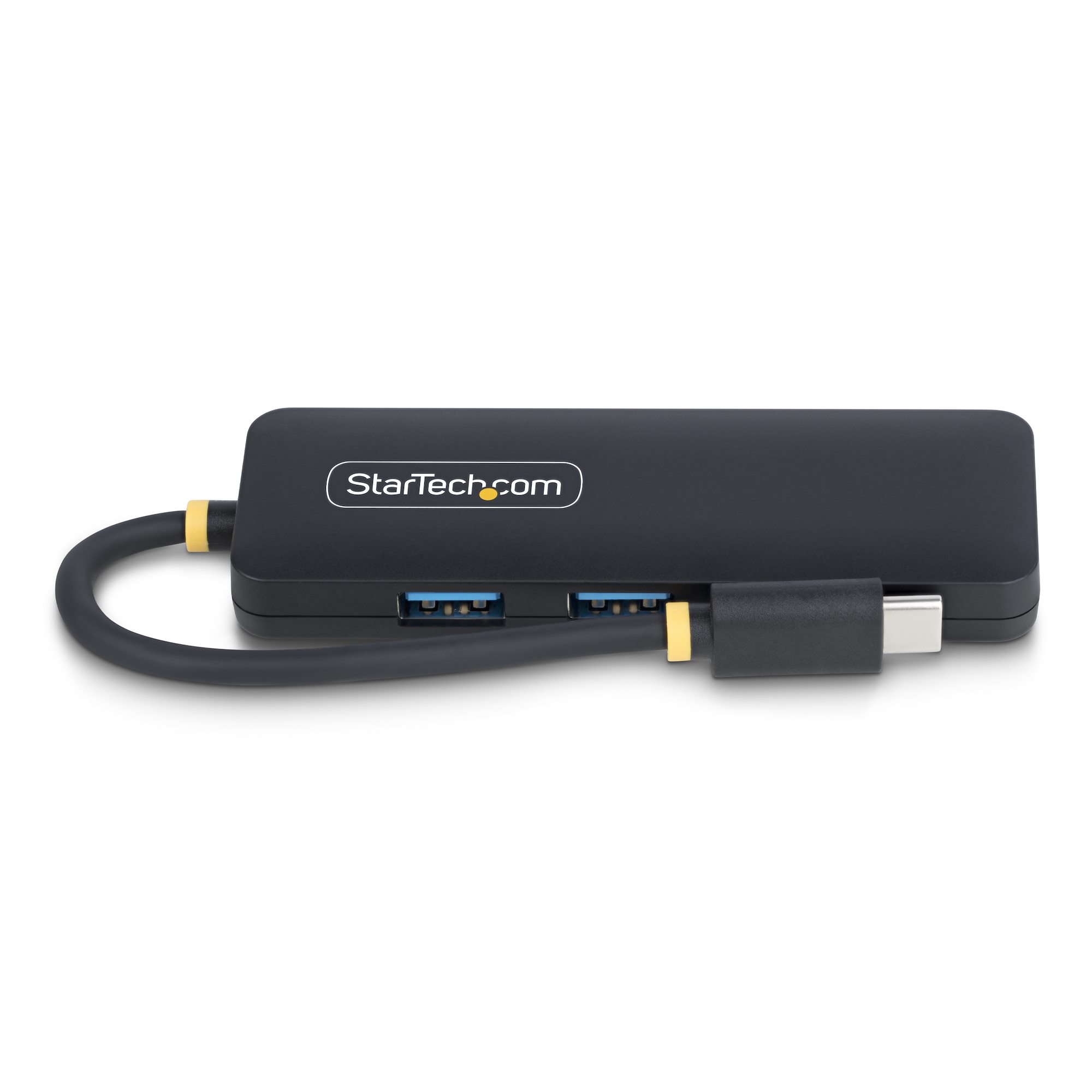USB-Cハブ／4ポート USB-A／USB 3.0 5Gbps／過電流保護機能／バス