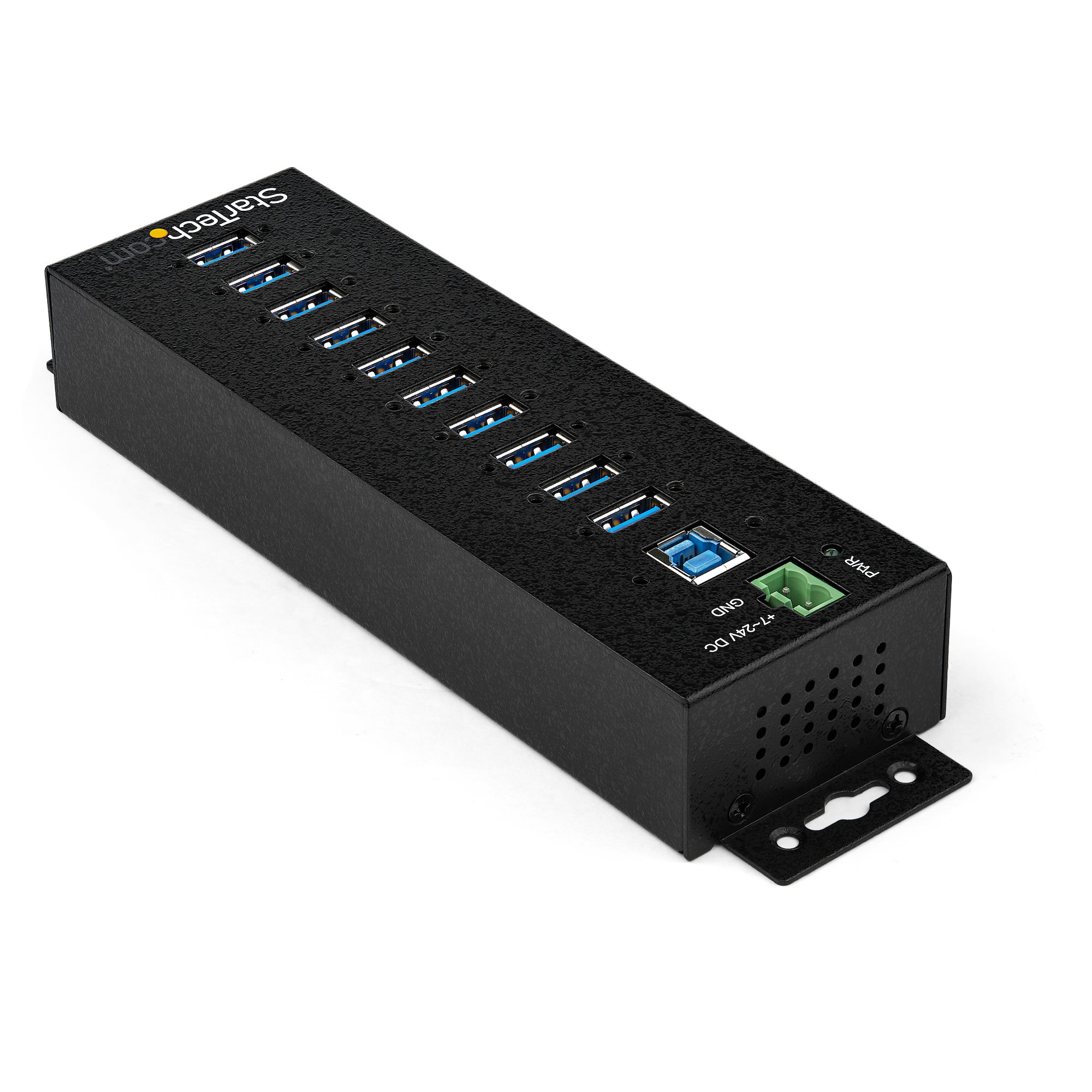 10 Port 3.0 Powered Industrial - Industrial USB Hubs | StarTech.com