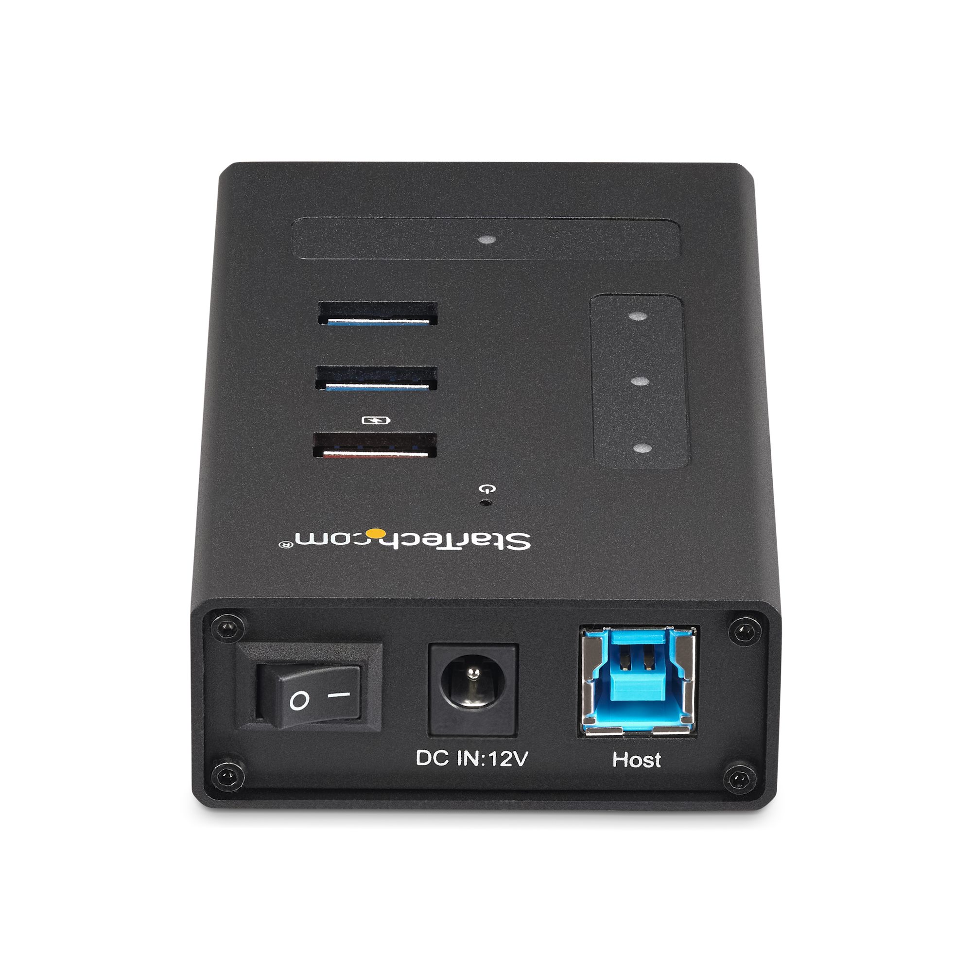 4 Port USB C Hub - USB Type-C to 1x USB-C/3x USB-A
