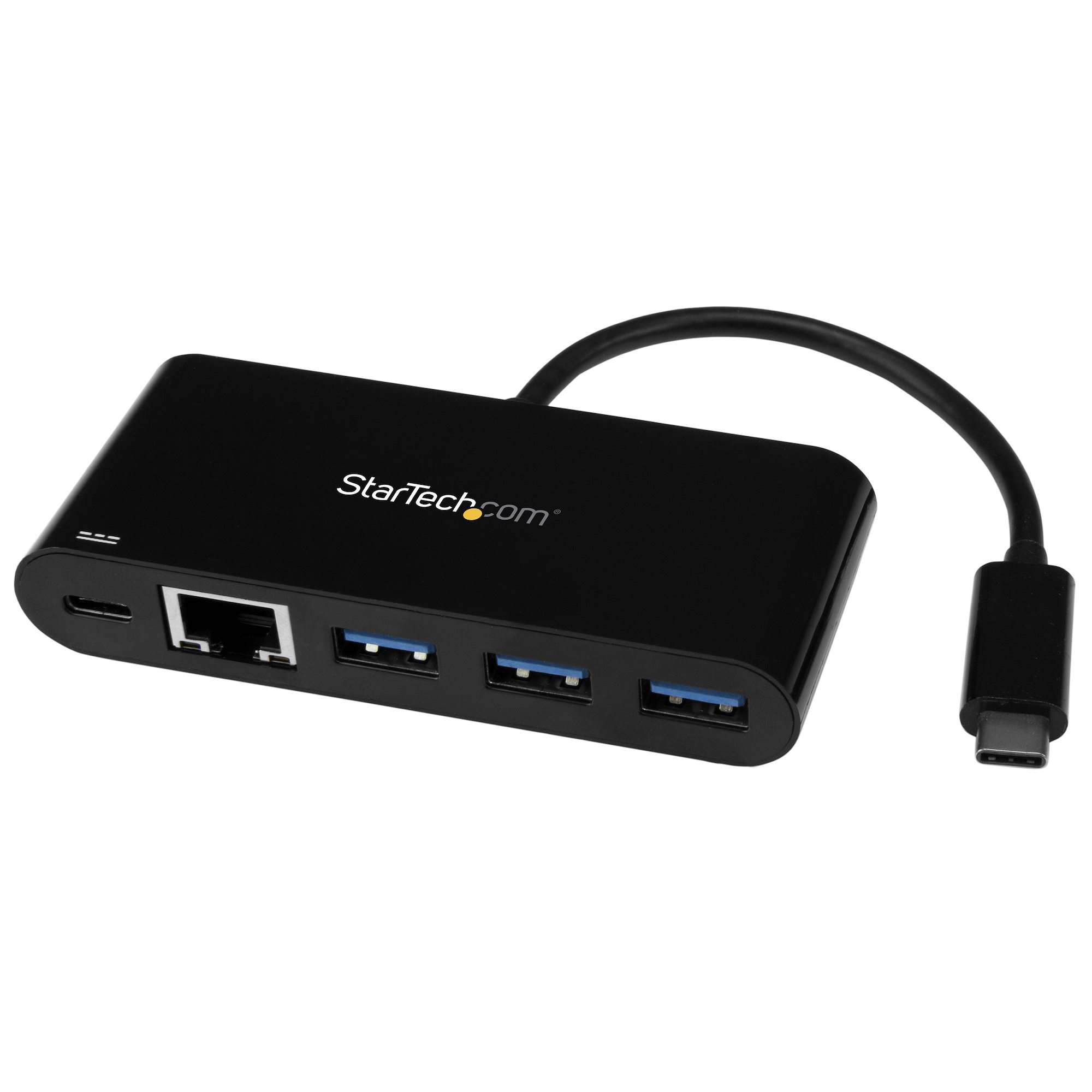 3 Port USB C Hub to USB-A 5Gbps/GbE/PD - Hubs | StarTech.com