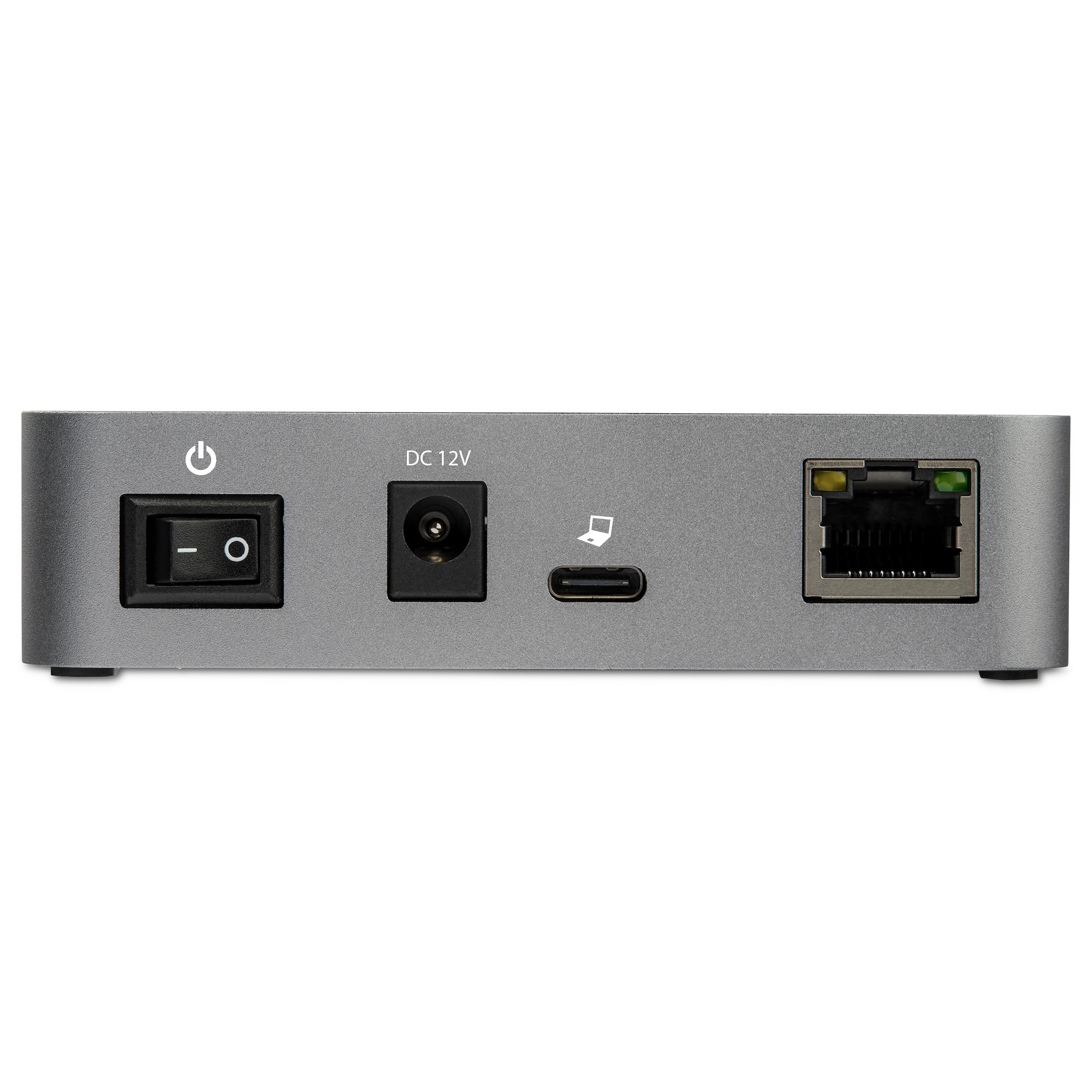 3ポートUSB-Cハブ 有線LANポート 10Gbps 2x USB-A/1x USB-C 専用ACアダプタ付属
