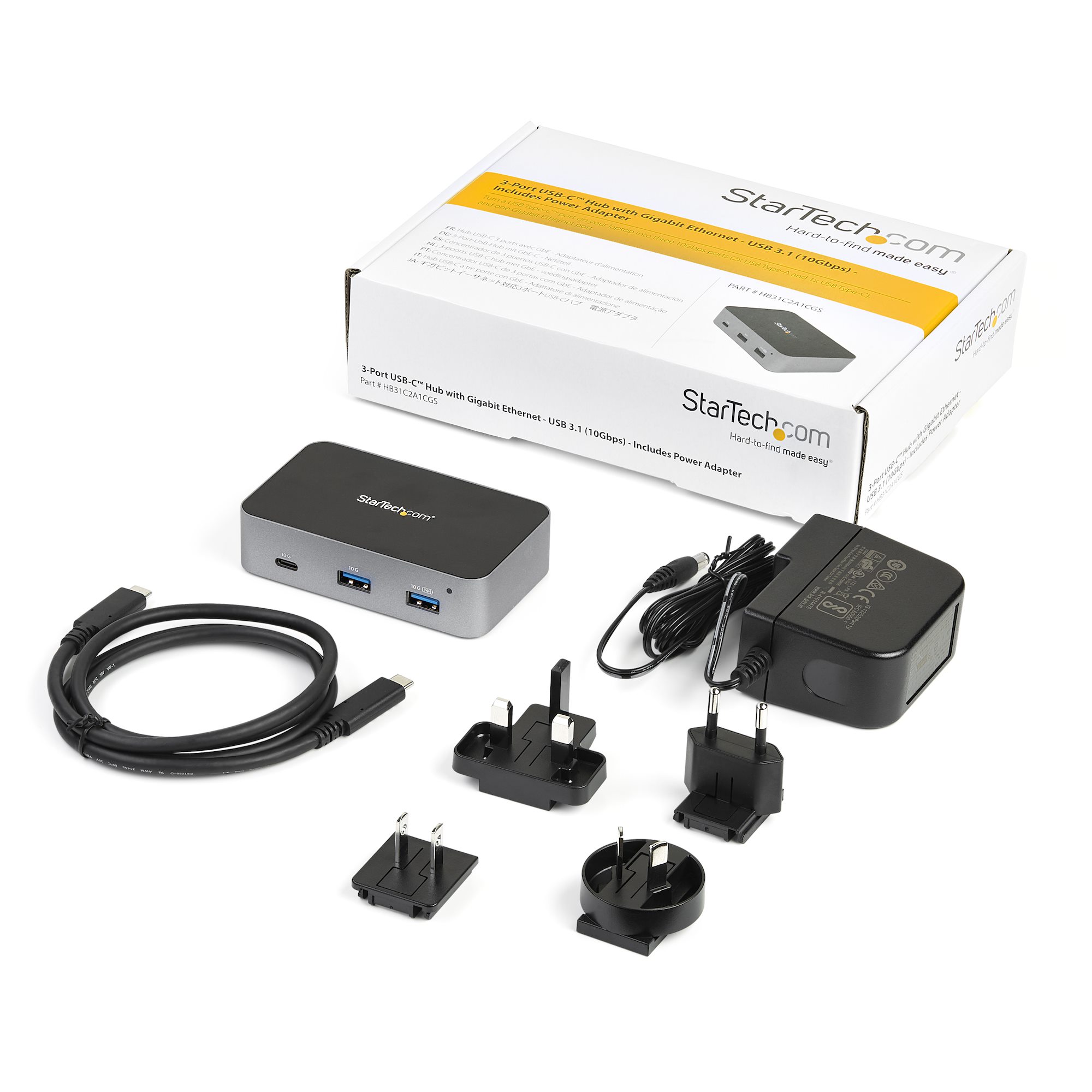 NOHON Caricatore USB-C 65W GaN A 3 Porte – Con Cavo 140W, Ricarica Veloce Per IPhone, IPad, PC E Molto Altro