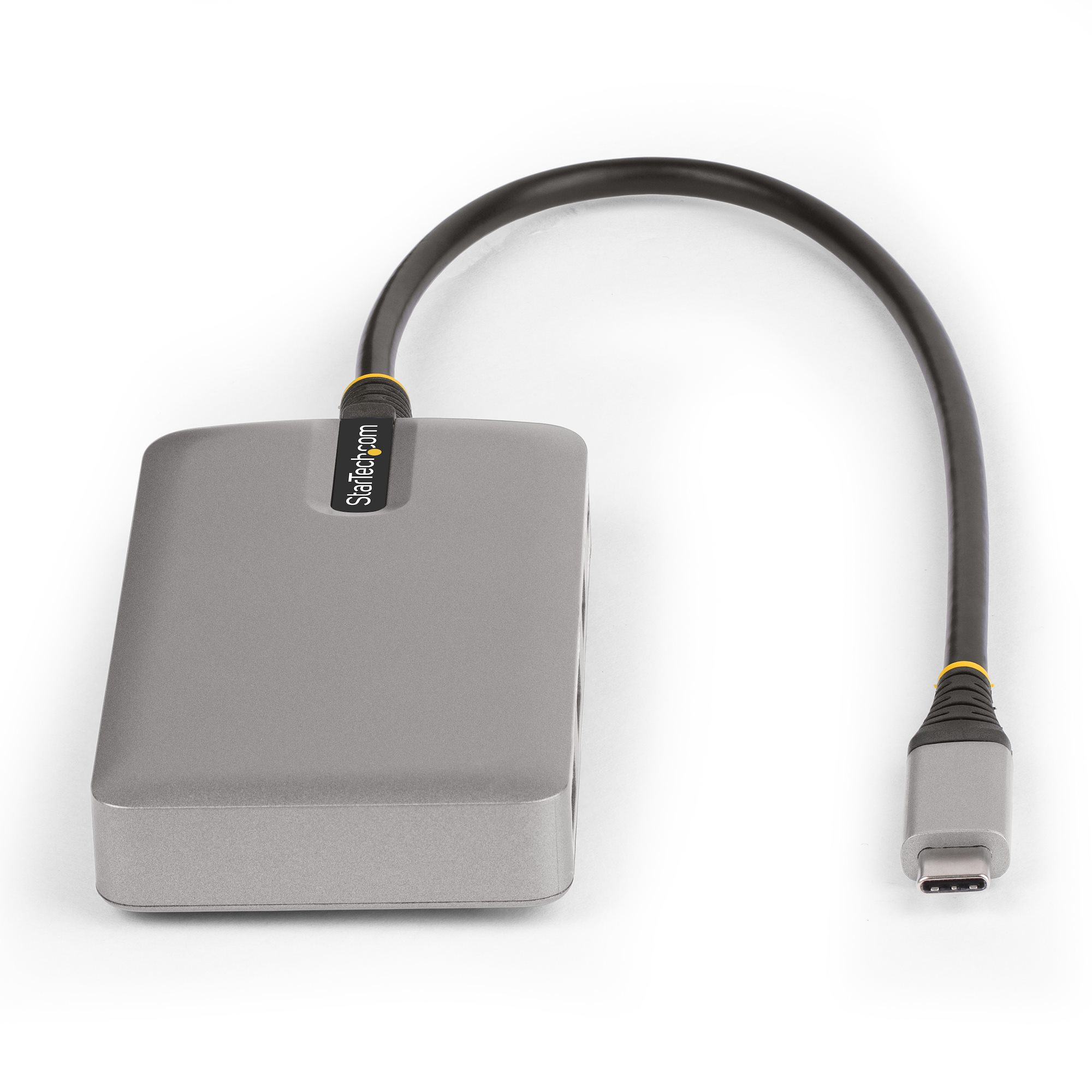 StarTech.com Hub Ladrón USB-C de 4 Puertos con Modo Alt de DP para USB-C y  Salida de Vídeo de 4K 60Hz - 3x USB-A - 1x USB Tipo C - PD 100W - USB 3.2