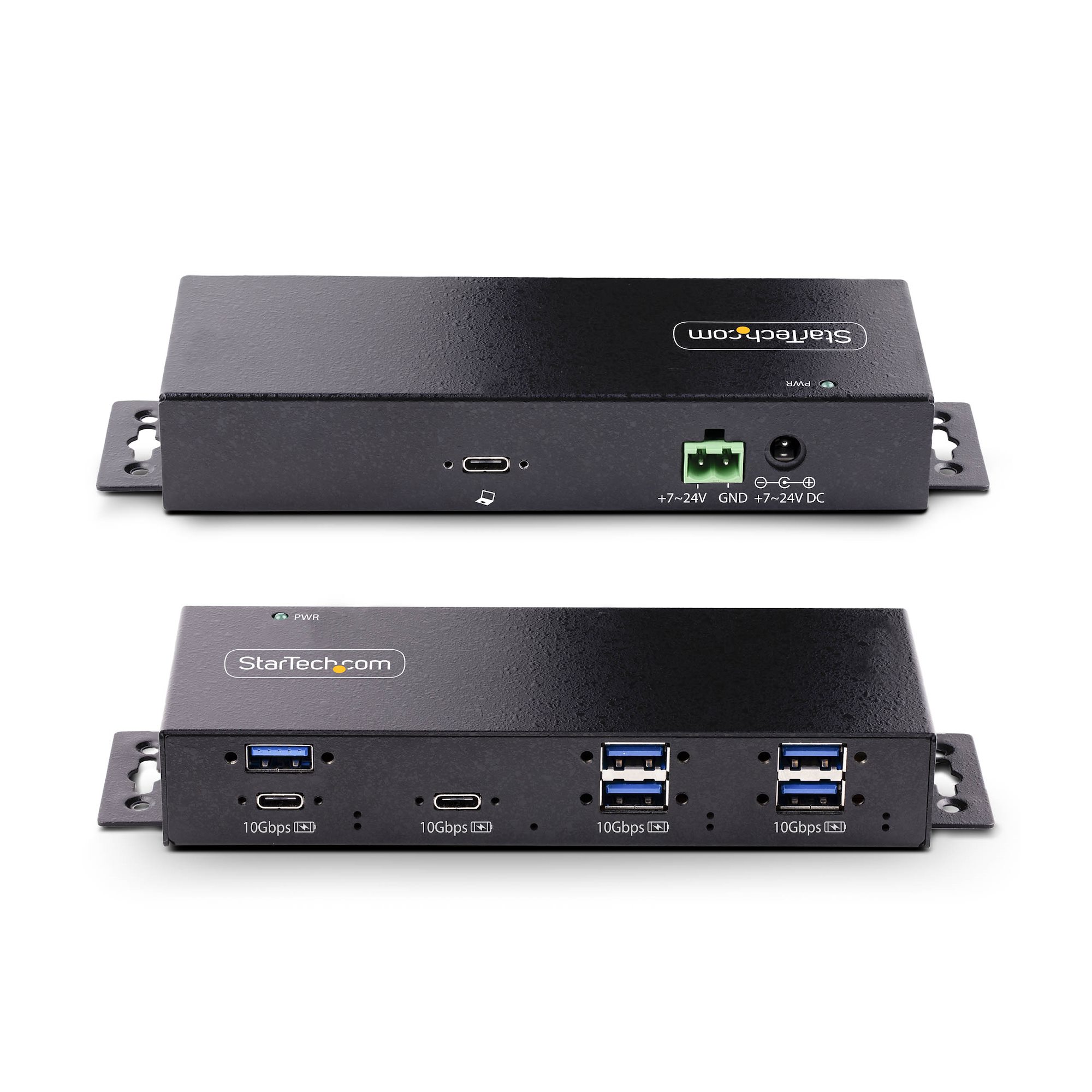 Add 7 external, wall mountable USB 3.2 (10Gbps) ports from a
