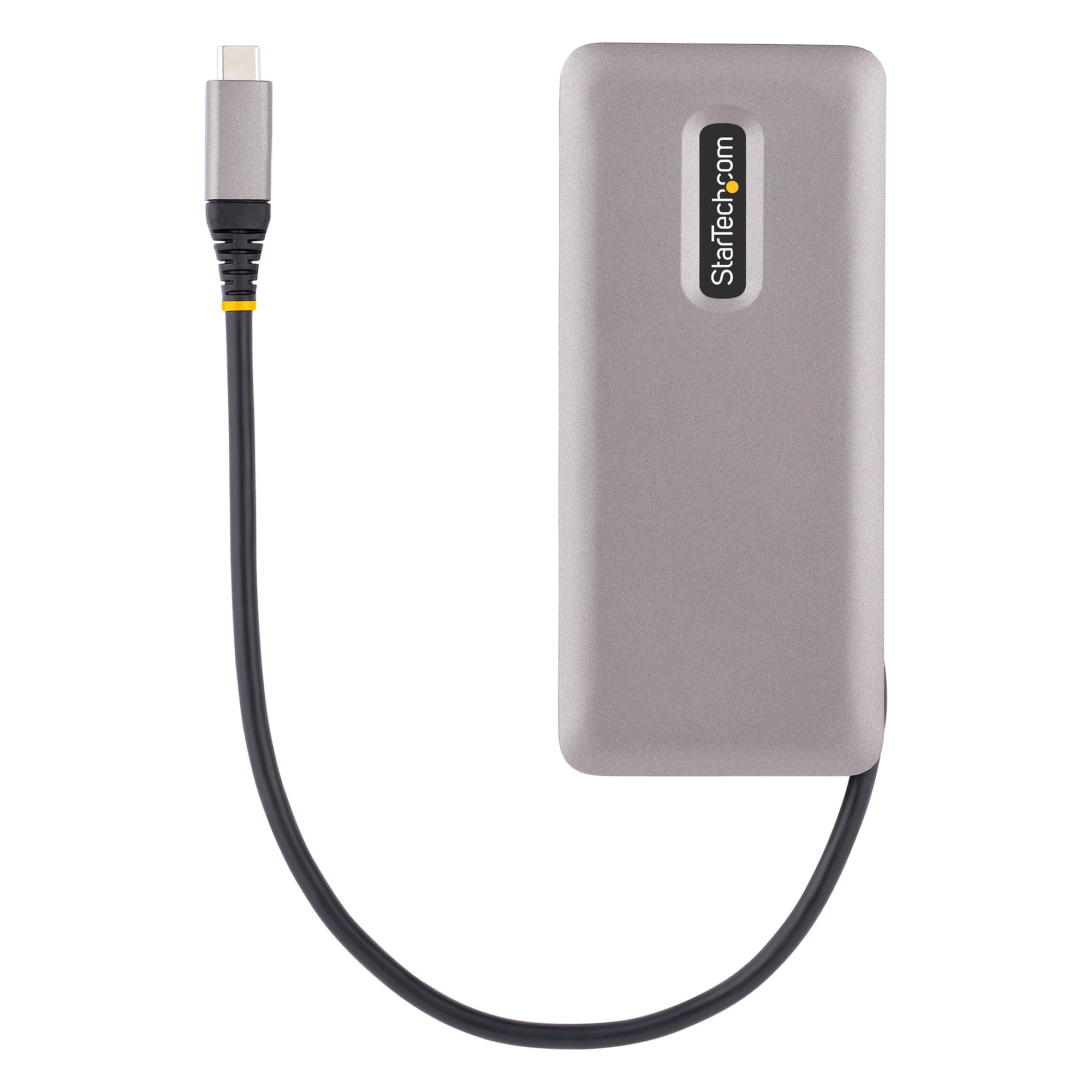 USB-Cハブ／4ポートType-C／ USB 3.2 Gen 2（10Gbps）／100W USB Power  Deliveryパススルー／Thunderbolt 3 & 4対応／バスパワー／32cm 巻き取り式ケーブル／コンパクト ポータブル タイプC 拡張ハブ