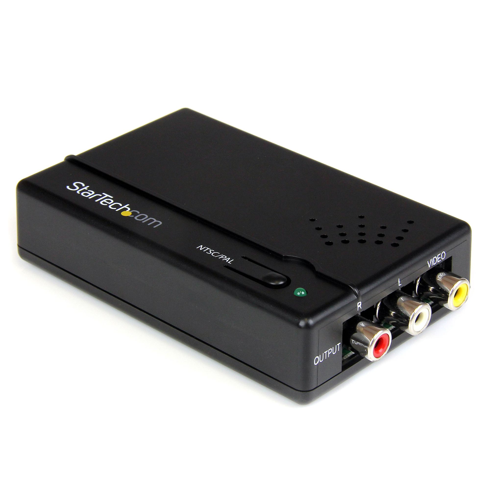 to Composite with Audio - Video Converters StarTech.com Netherlands