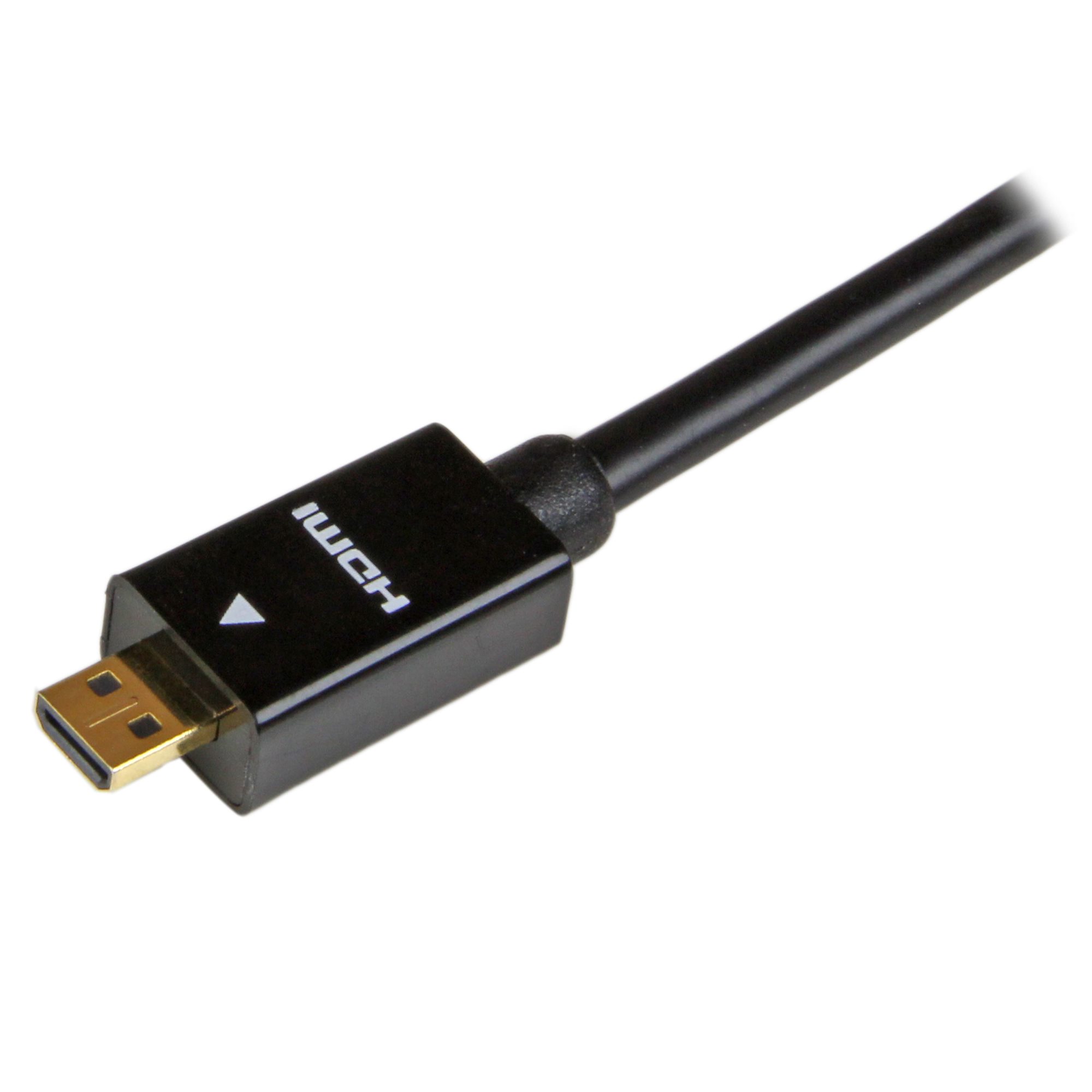 Micro HDMI Male to Female Extension Extender Short Adaptor Cable D