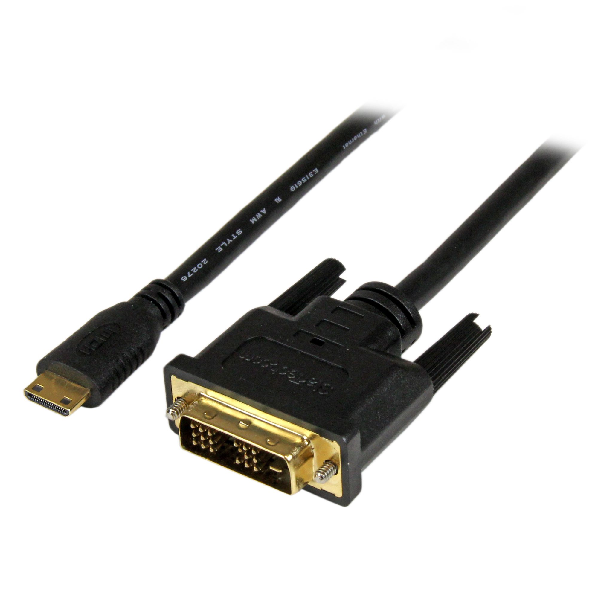 Van Dvi Naar Hdmi 1m (3.3ft) Mini HDMI to DVI-D Cable - HDMI®-kabels en HDMI-adapters |  StarTech.com Nederland
