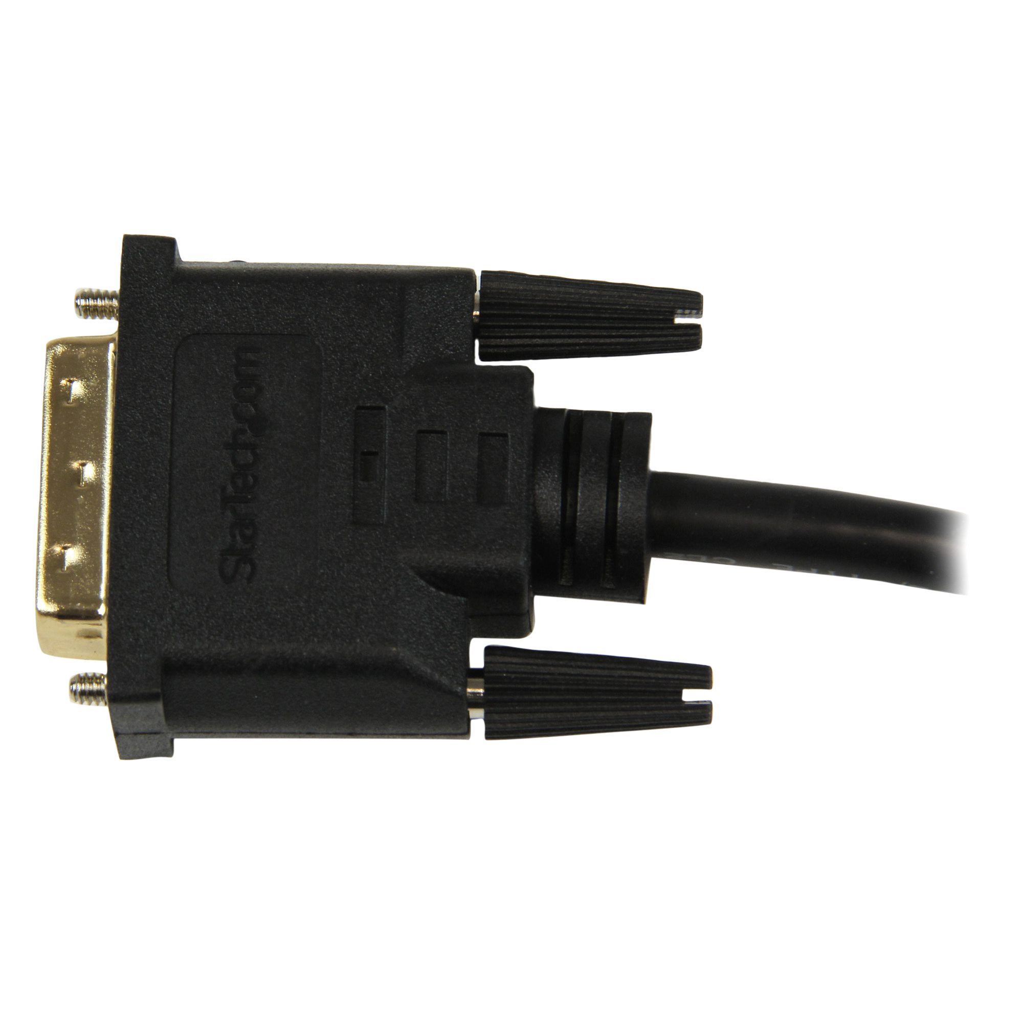 HDMI - DVI 変換ケーブル／20cm／HDMI（メス） - DVI-D（オス）／ブラック／モニター アダプター／ディスプレイ コンバーター