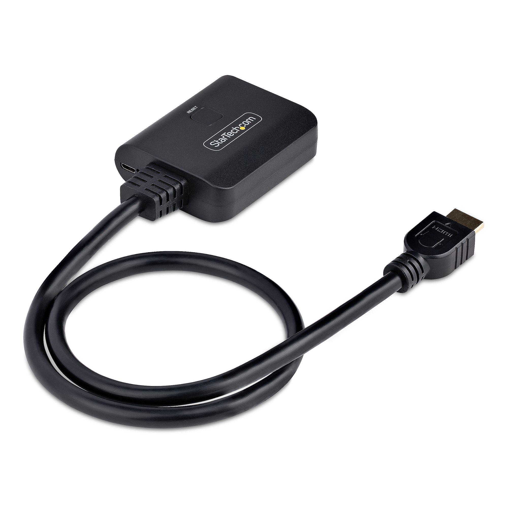 Séparateur HDMI 4K @ 60Hz 1 en 2 sorties avec Scalar, câble HDMI haute  vitesse, Support HDCP
