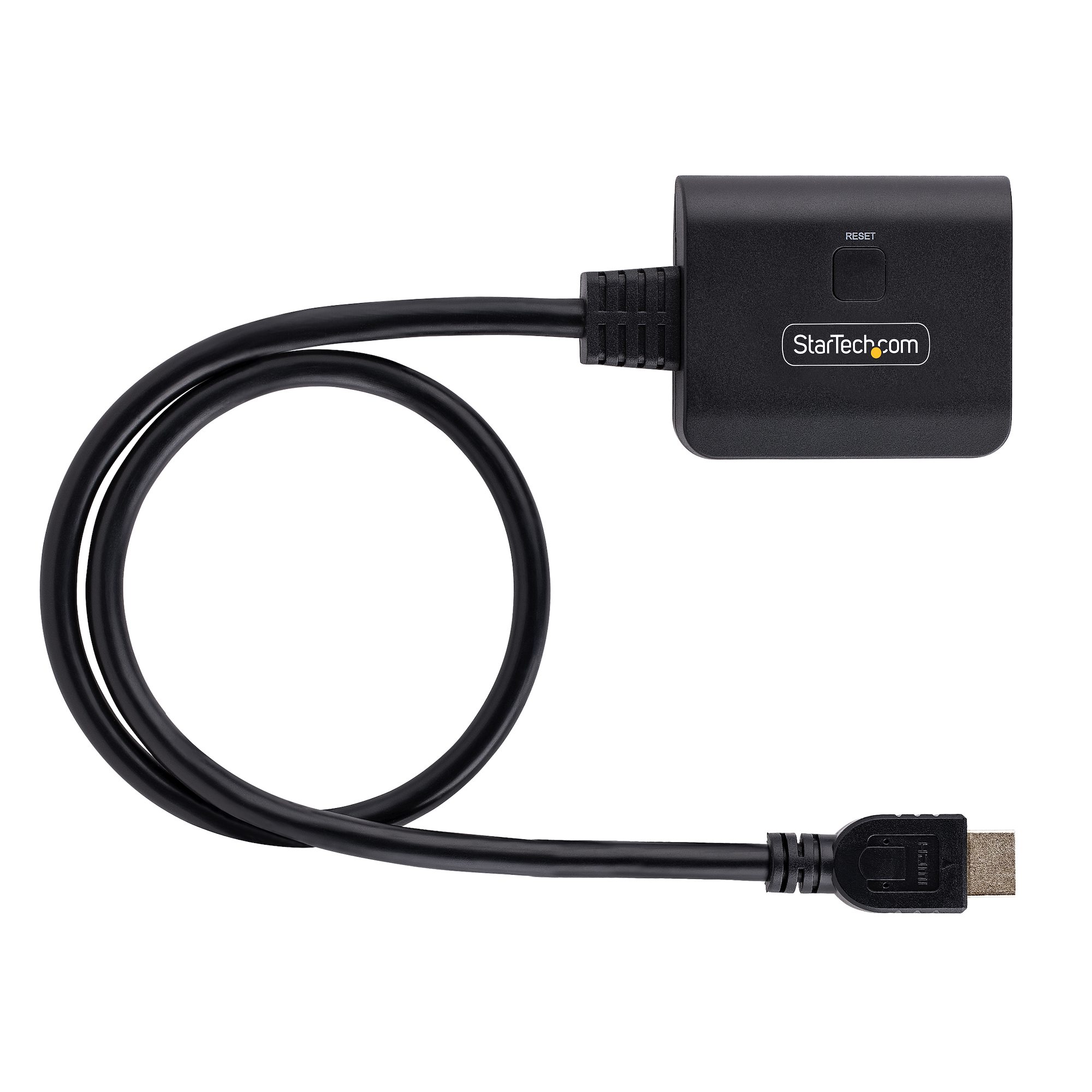 StarTech.com 4K HDMI 2-Port Video Splitter - USB or Power Adapter - 4K 30Hz