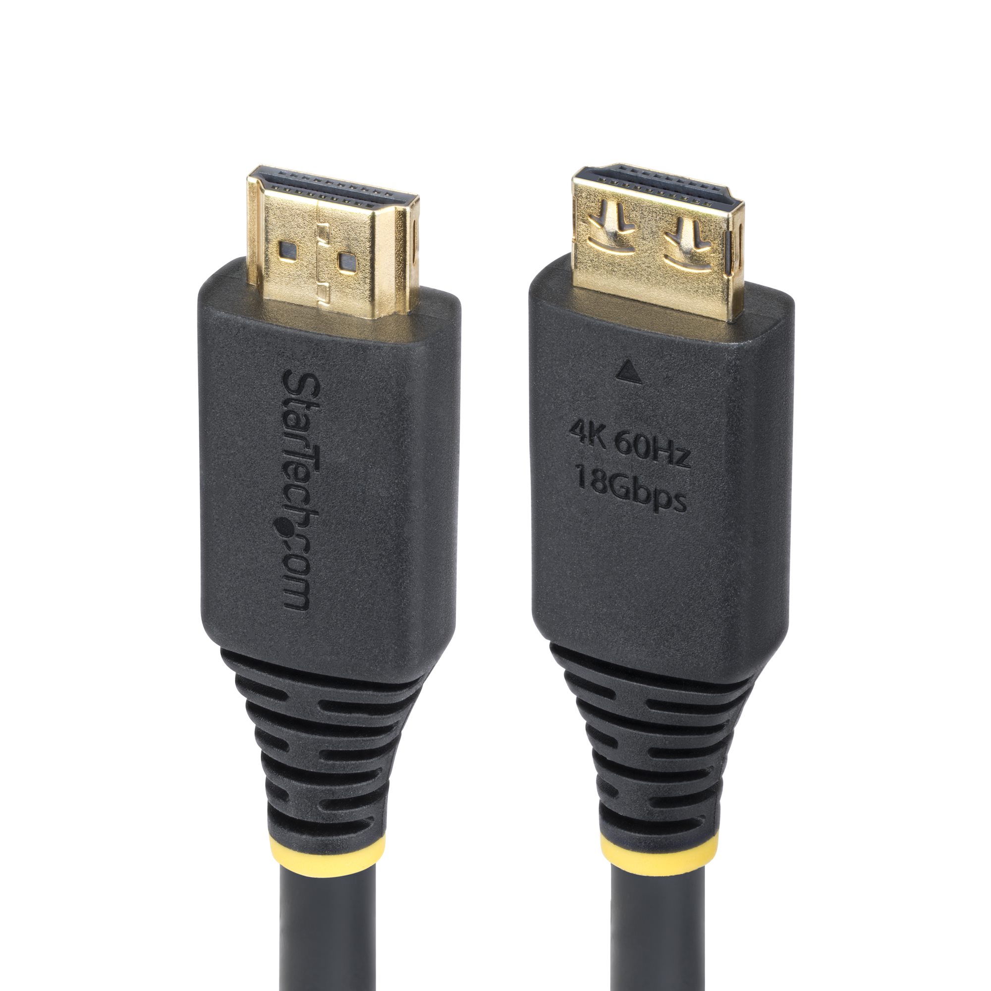 15ft (4.6m) High Speed HDMI Cable with Gripping Connectors, 4K