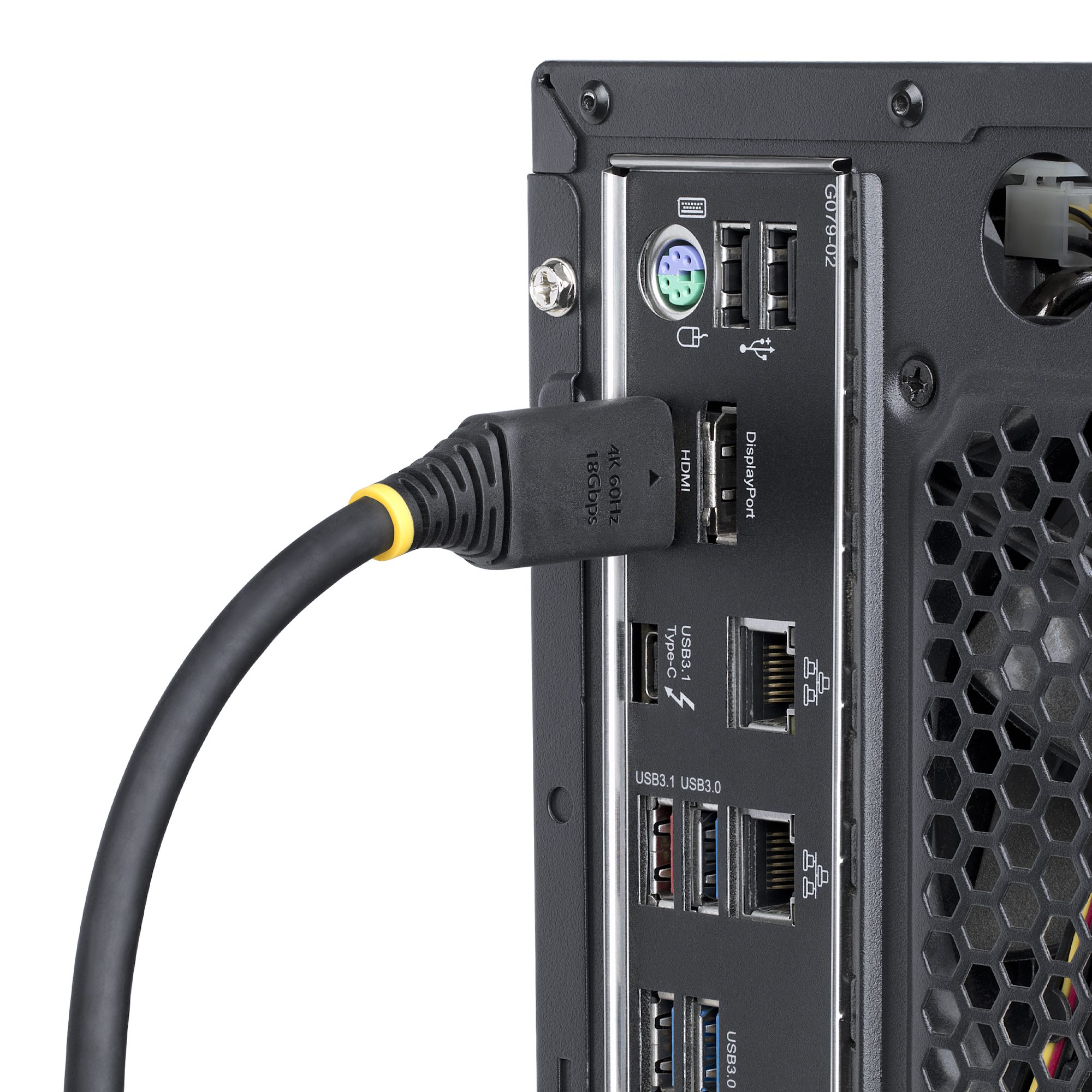 HDMIケーブル／6.1m／抜け防止コネクター／4K 60Hz・1440p 144Hz／High