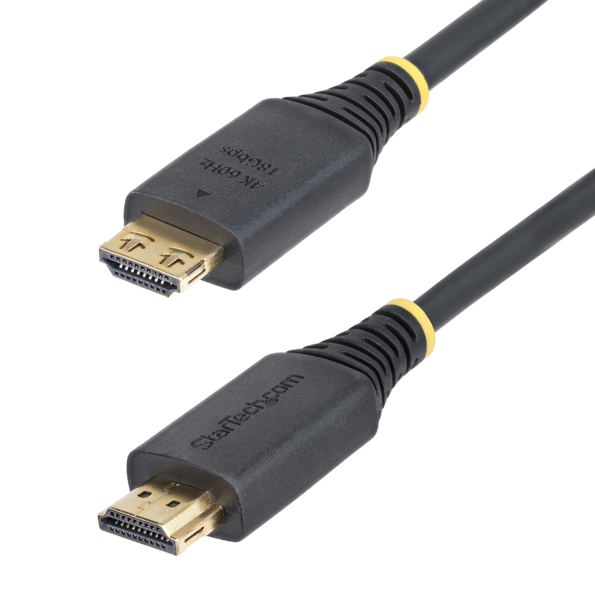 6ft (1.8m) High Speed HDMI Cable with Gripping Connectors, 4K 60Hz