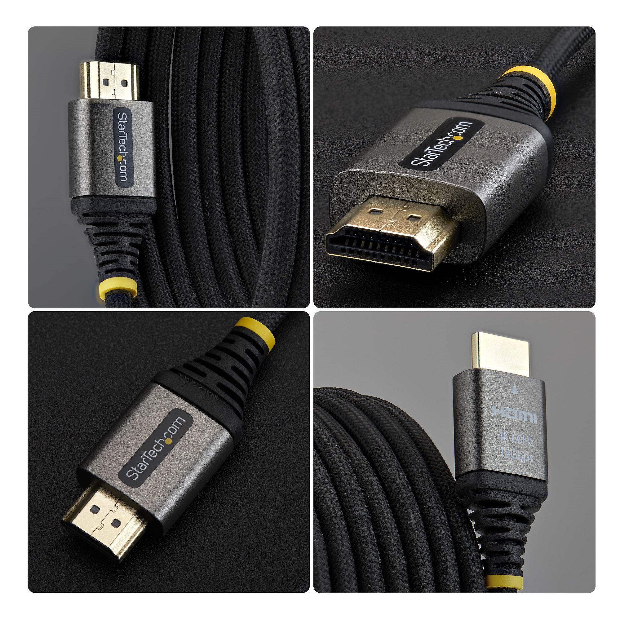 Ultra-flexible, slim HDMI cable designed for long-lasting