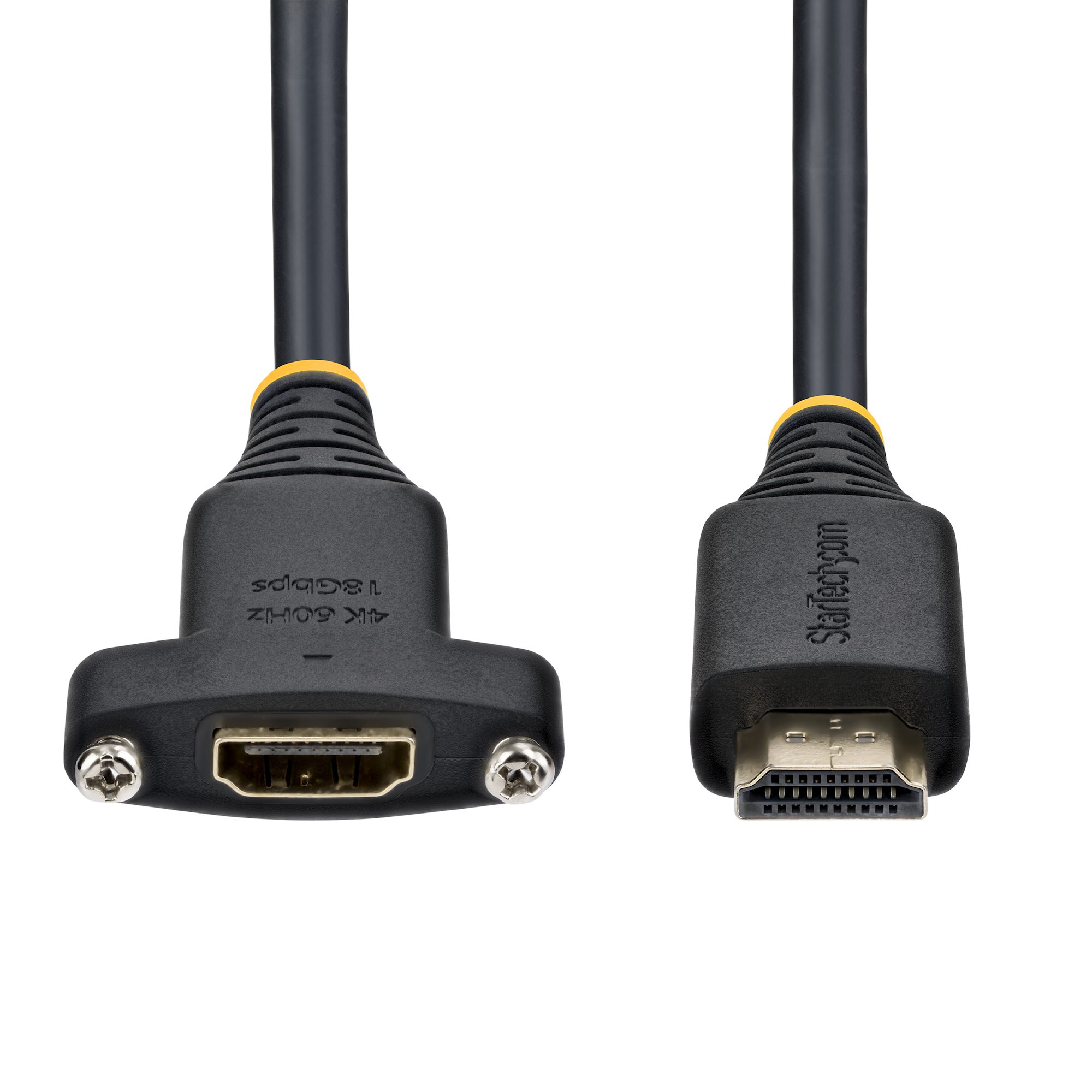 Add an external panel mount HDMI 2.0 connection to a workstation
