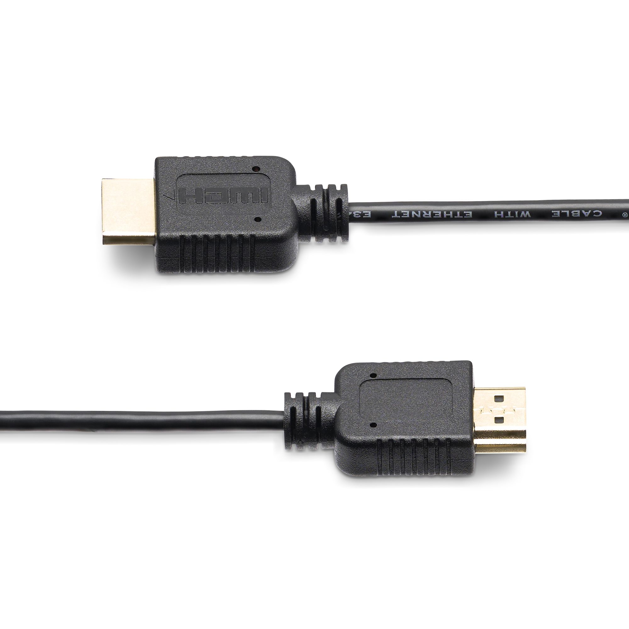 イーサネット対応ハイスピードHDMIスリムケーブル 1.8m Ultra HD 4K対応