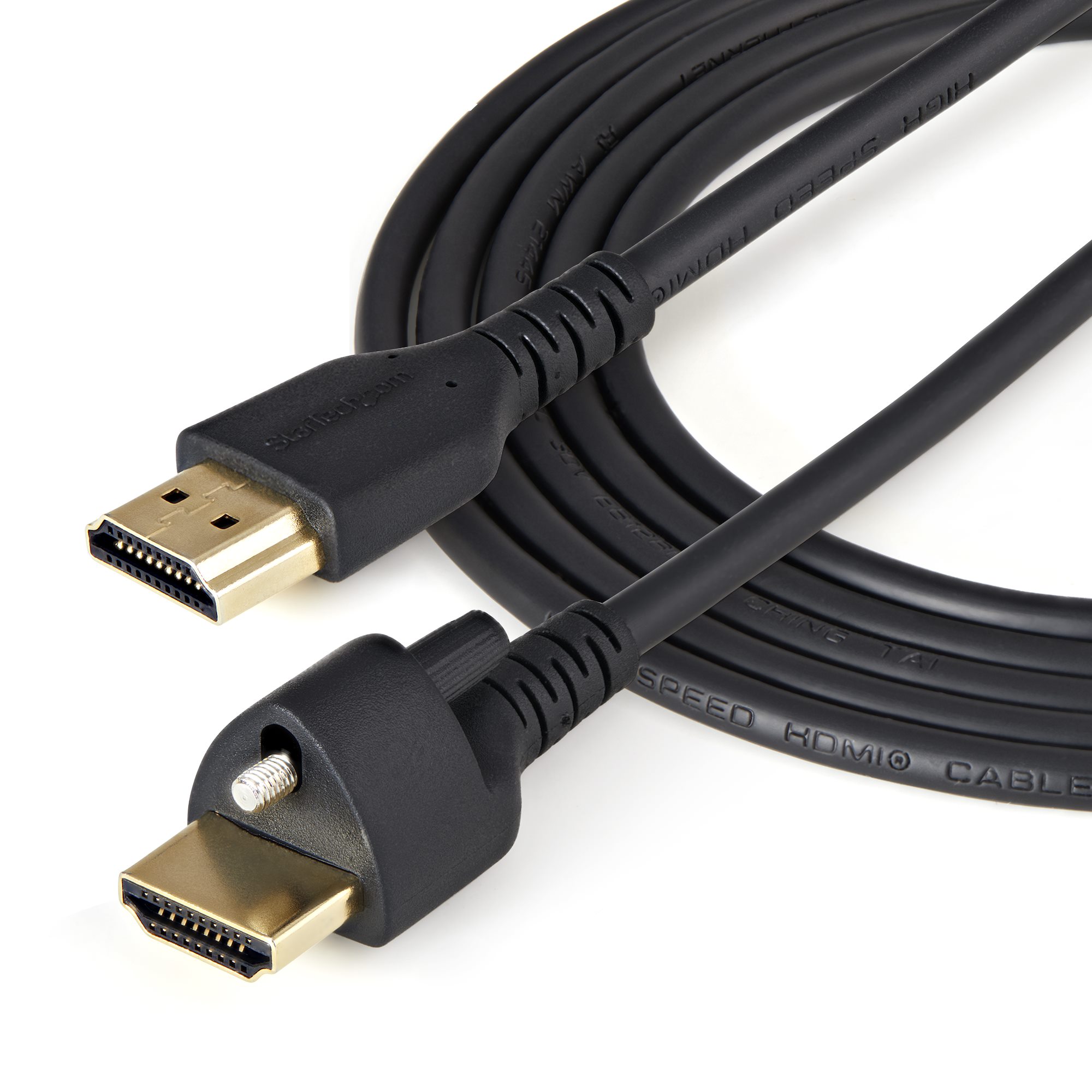 2m6ft HDMI Cable with Locking Screw 4K - HDMI® Cables & HDMI Adapters