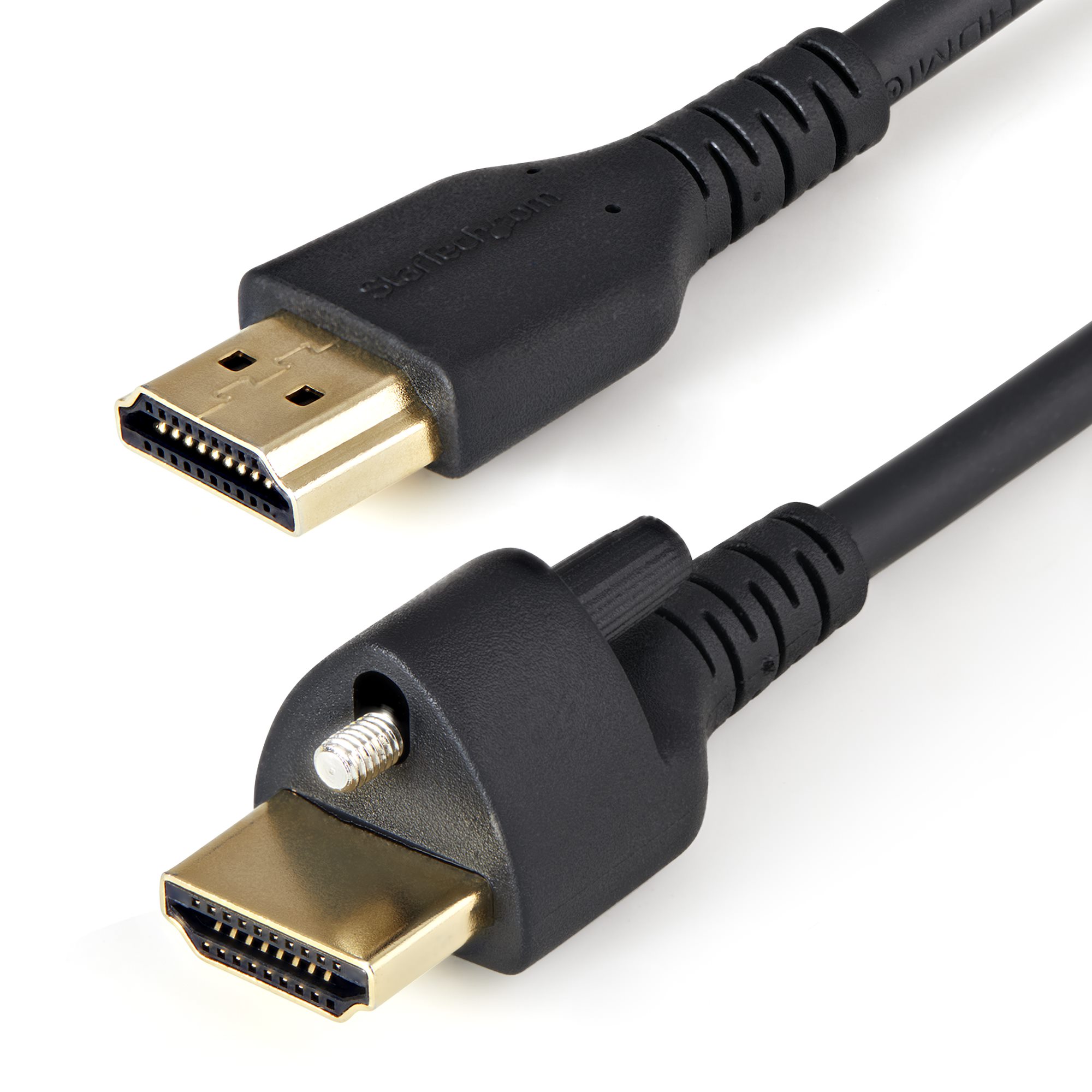 2m6ft HDMI Cable with Locking Screw 4K - HDMI® Cables HDMI Adapters StarTech.com