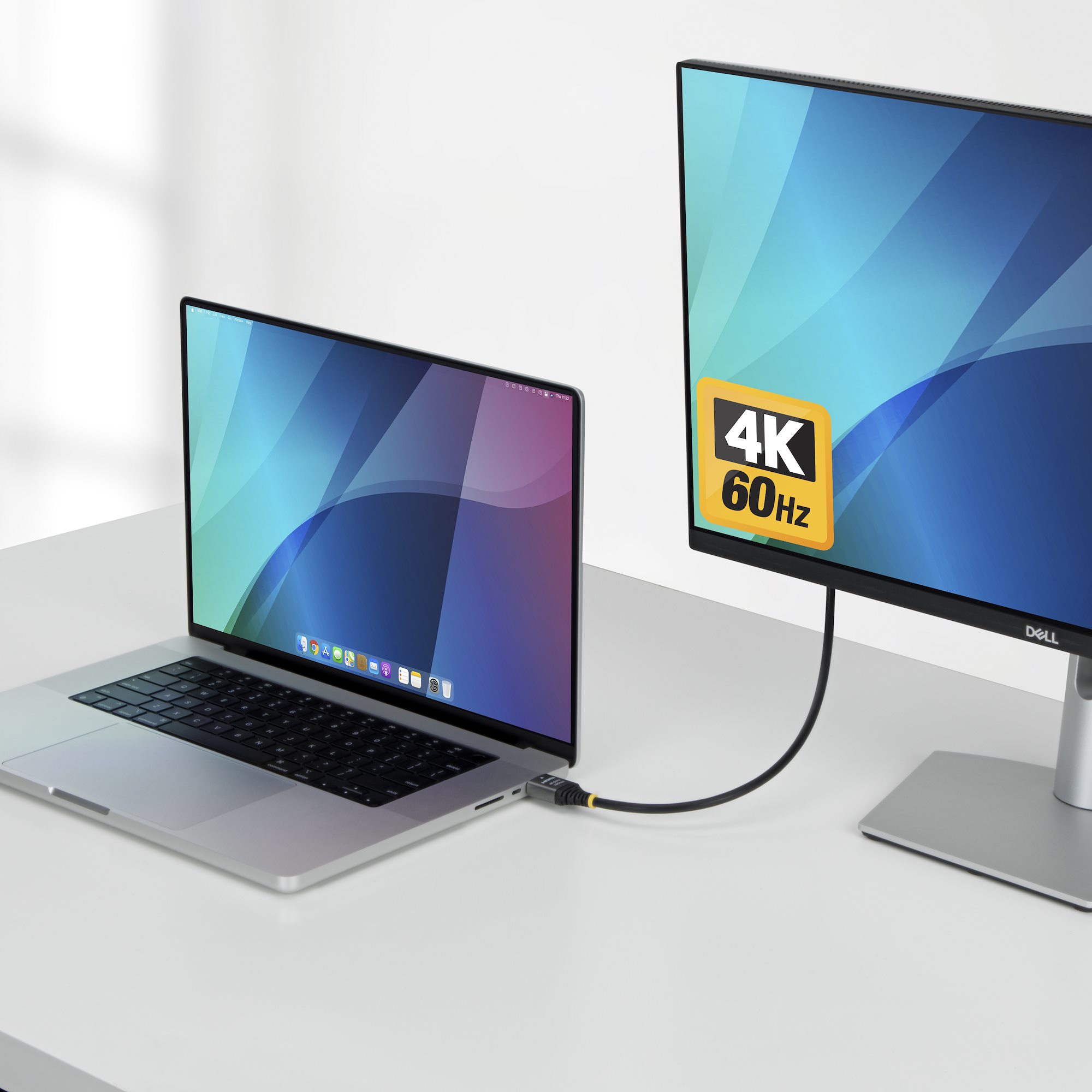 HDMI 2.0ケーブル／2m／4K60Hz／プレミアム認証／HDR10／イーサネット 