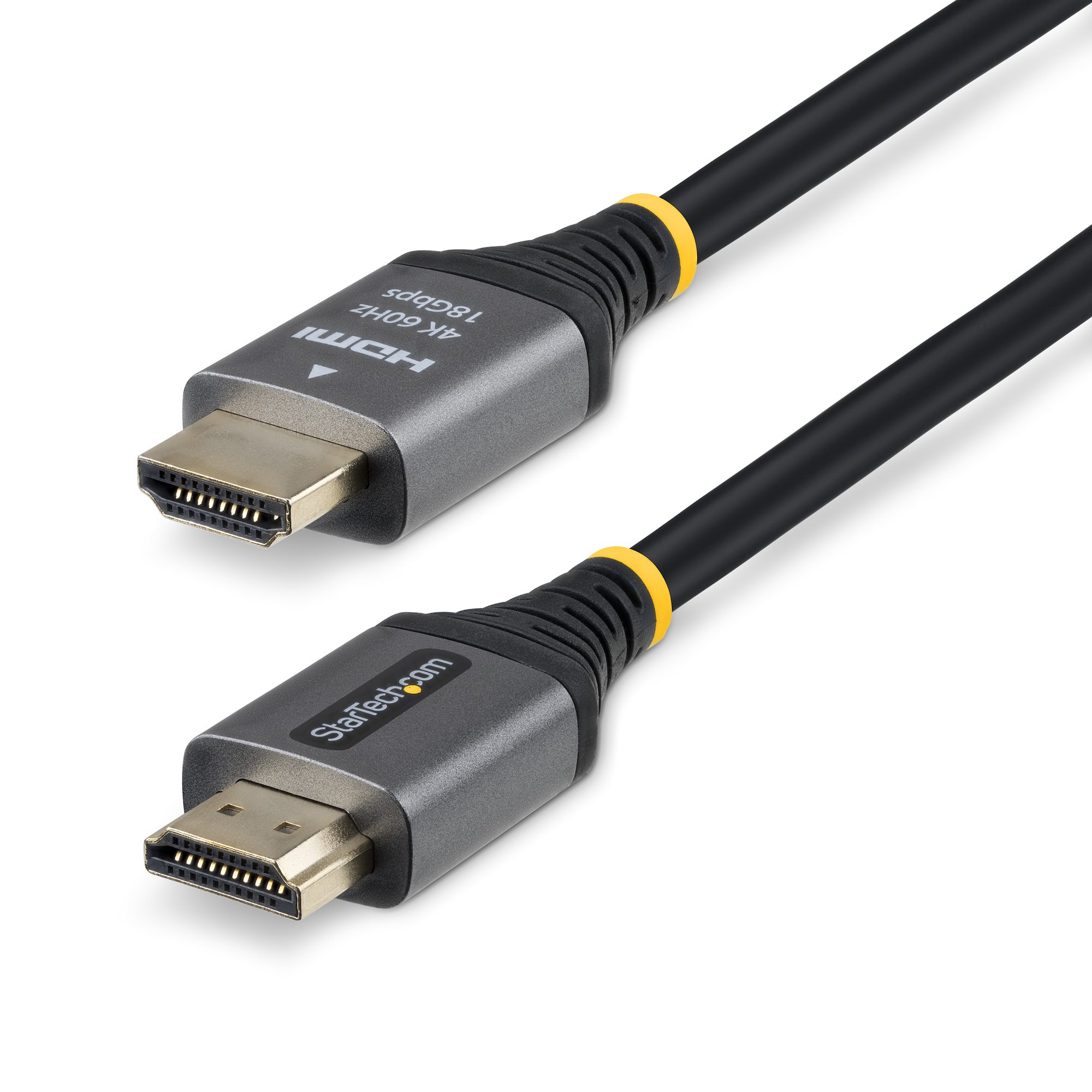 Cavo HDMI 2.0 certificato Premium ad alta velocità da 2m - Cavo video HDMI ad alta velocità Ultra HD 4K 60Hz HDR10 - Cavo HDMI con Ethernet per Monitor UHD, TV, Display - M/M