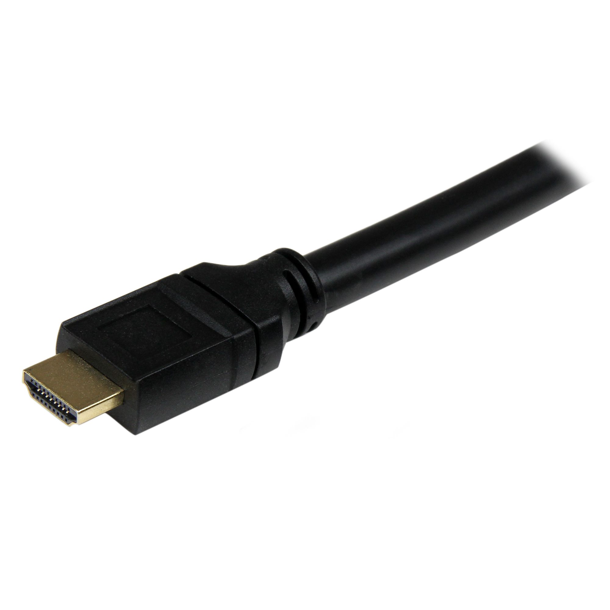 HDMI 1.4 ケーブル／7.6m／4K30Hz／CMPプレナム難燃規格／ 壁内配線可／3D映像／イーサネット対応／Hight Speed  HDMI®／オス - オス／ブラック／ウルトラHD UHD／Ultra HD 4K モニター ディスプレイ コード