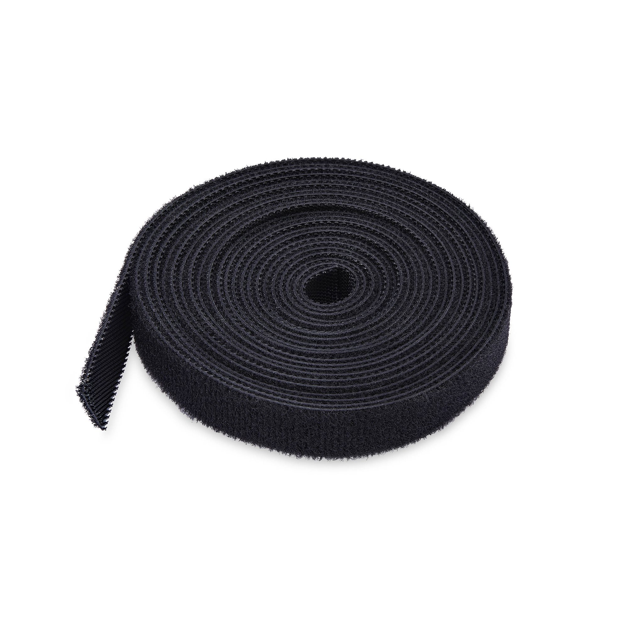 Bundle and organize cabling with this cut-to-length hook-and-loop