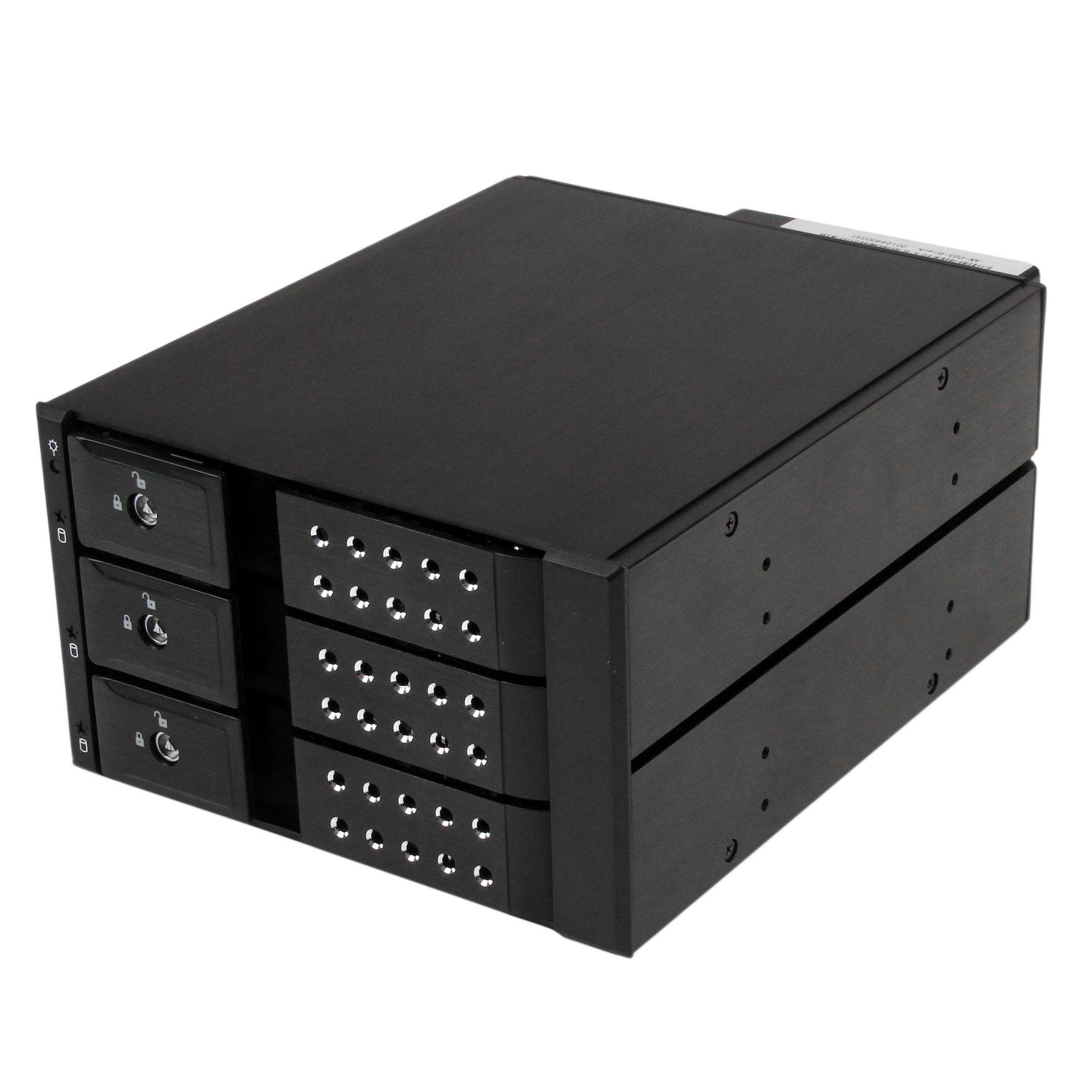 Single Bay 3.5-Inch SATA Trayless Hot Swap Rack Supports Hot Swap with Screw 