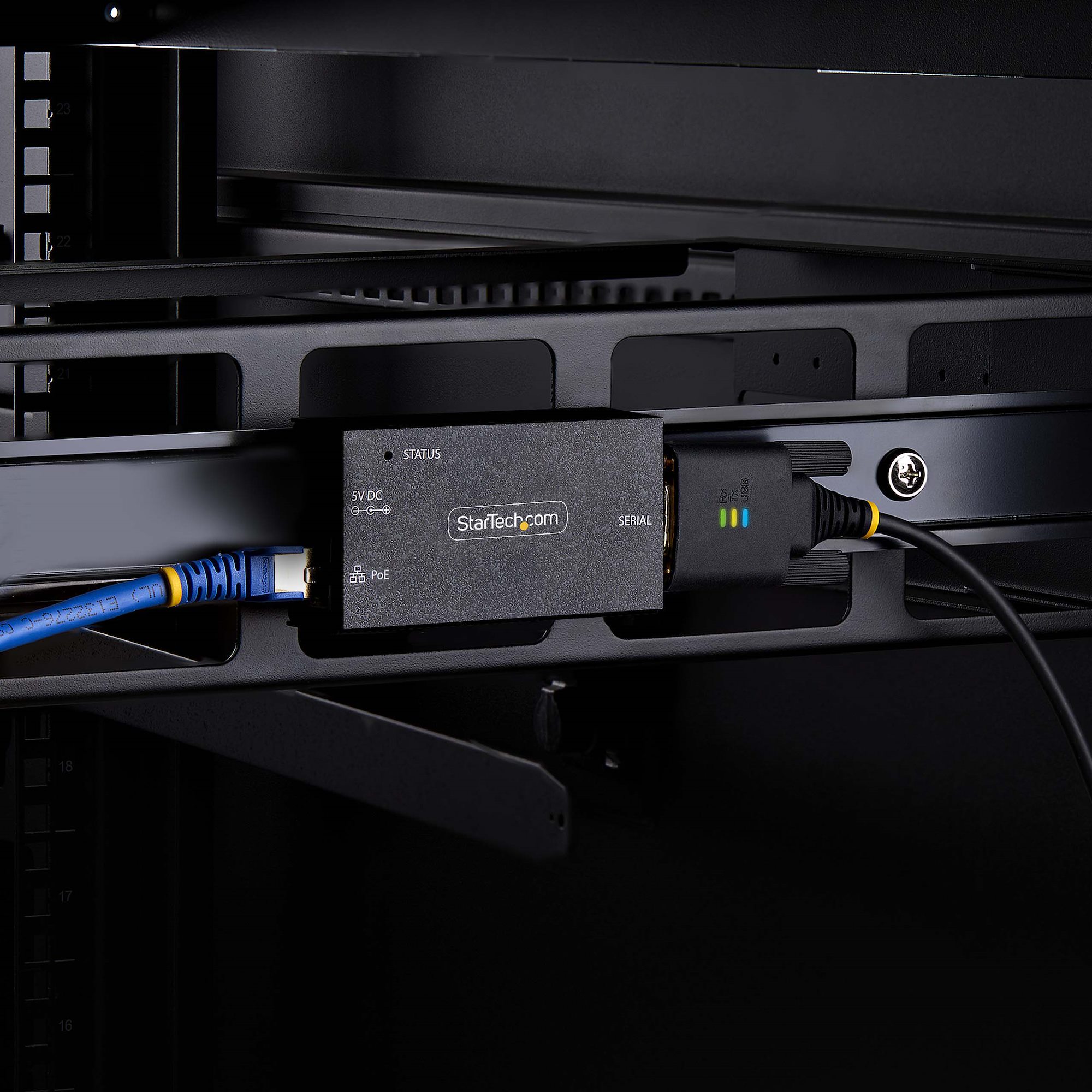 1ポートシリアル(232C)−イーサネット変換デバイス　NETRS232 Amazon | StarTech.com 1ポートRS232C - TCP/IP変換デバイスサーバー