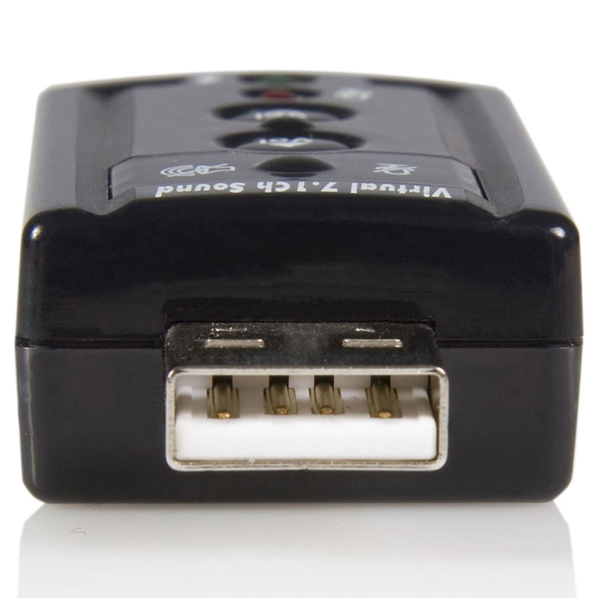 Virtual 7.1 USB Stereo Audio Adapter - USB Audio Adapters, Add-on Cards &  Peripherals