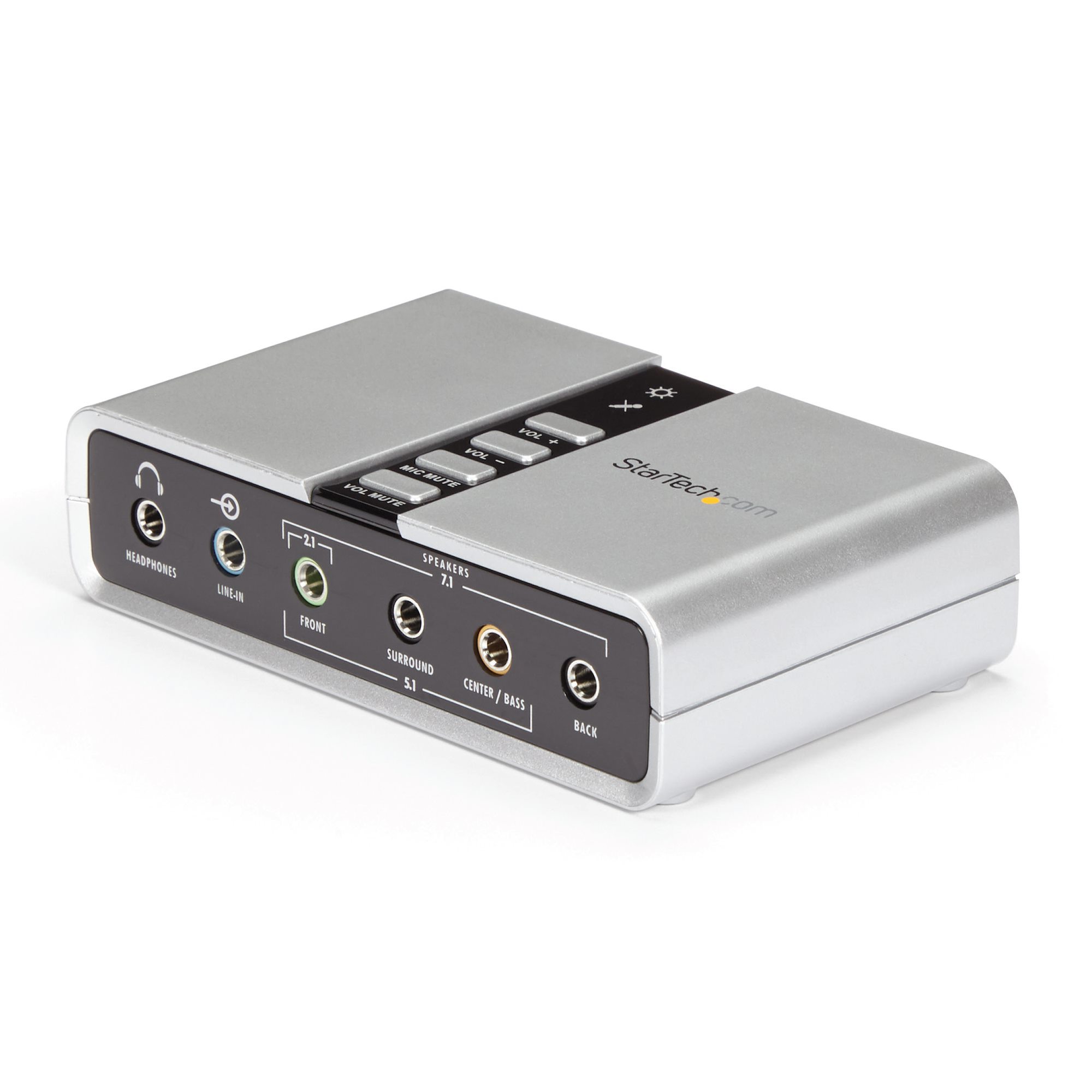 Carte Son USB 7.1 - Carte Son Externe pour Ordinateur Portable avec Audio  Numérique SPDIF - Carte Son pour PC - Argent