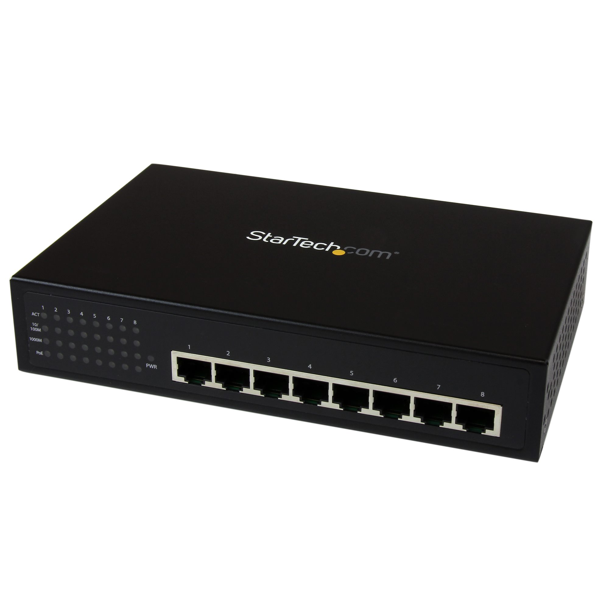 Switch POE administrado Fast Ethernet de 8 puertos - Leirax