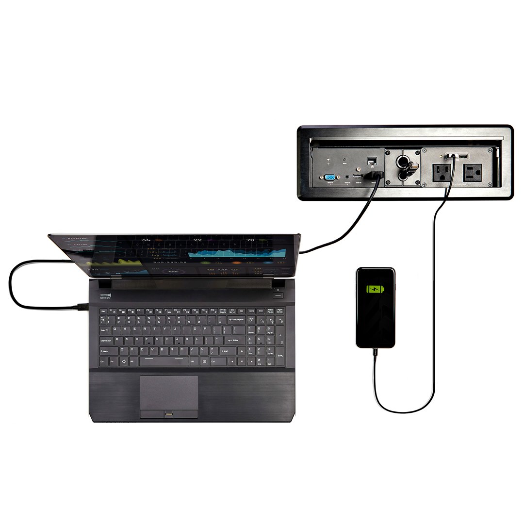 Conference Table Box for AV Connectivity - Bundles (Housing + Modules) |  Audio-Video Products | StarTech.com