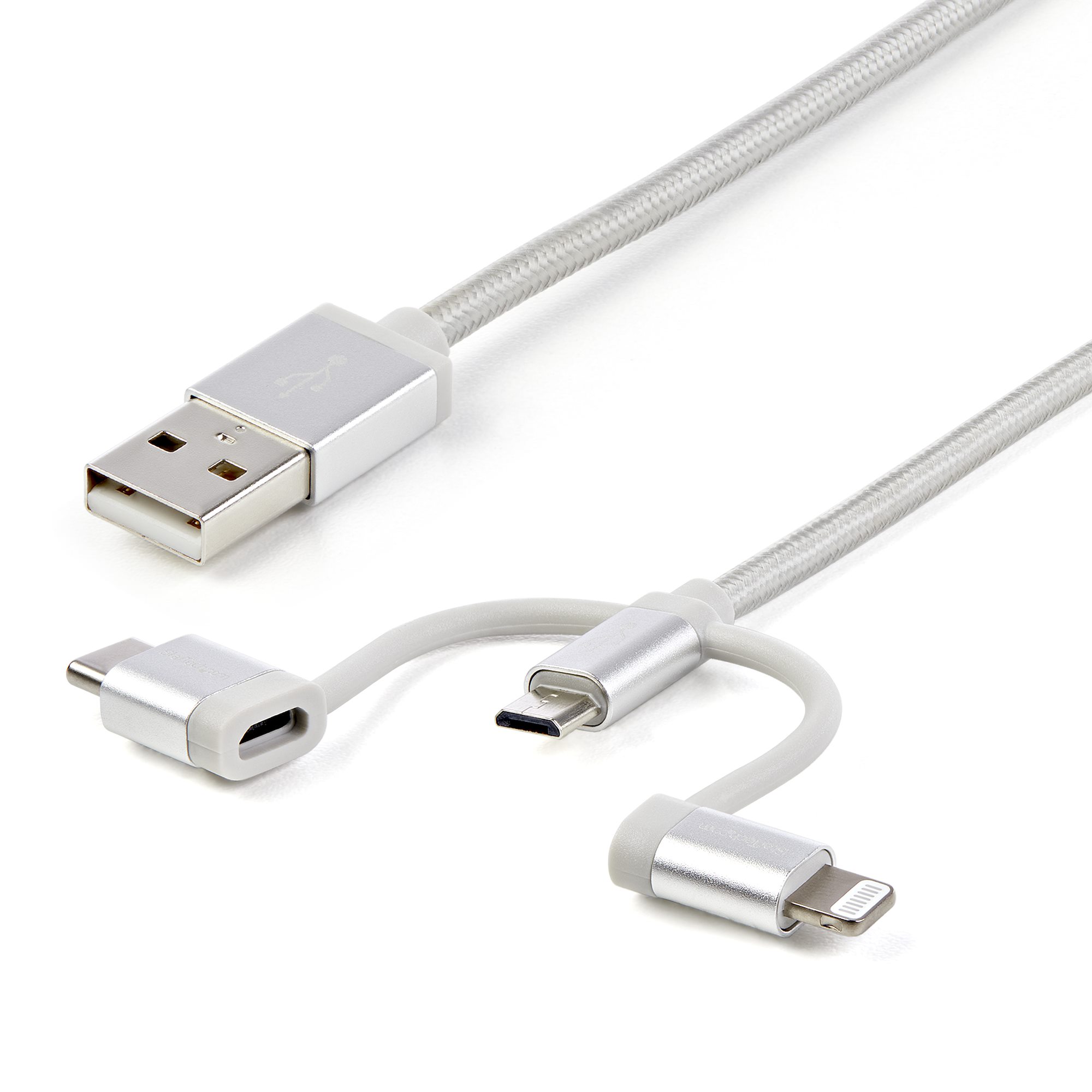 Joint selection Contraction Diploma USB-A - Lightning/USB-C/Micro-B変換ケーブル 2m - ライトニングケーブル | StarTech.com 日本