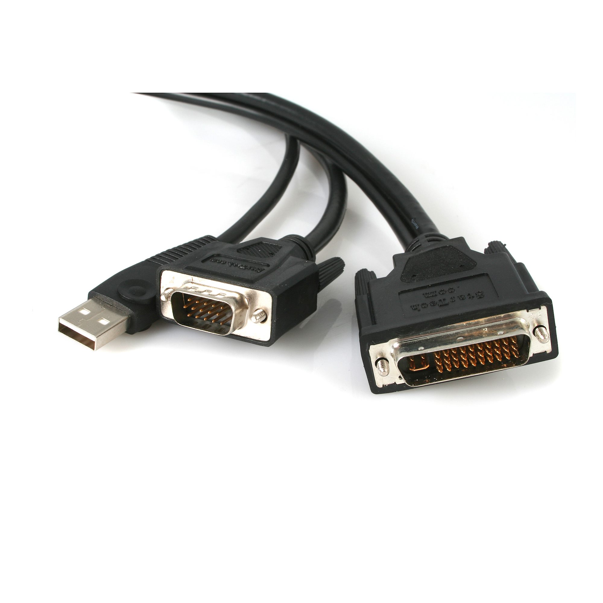 partitie Aanbod Geld rubber 6 ft M1 to VGA Projector Cable with USB - Video Cable Adapters |  StarTech.com