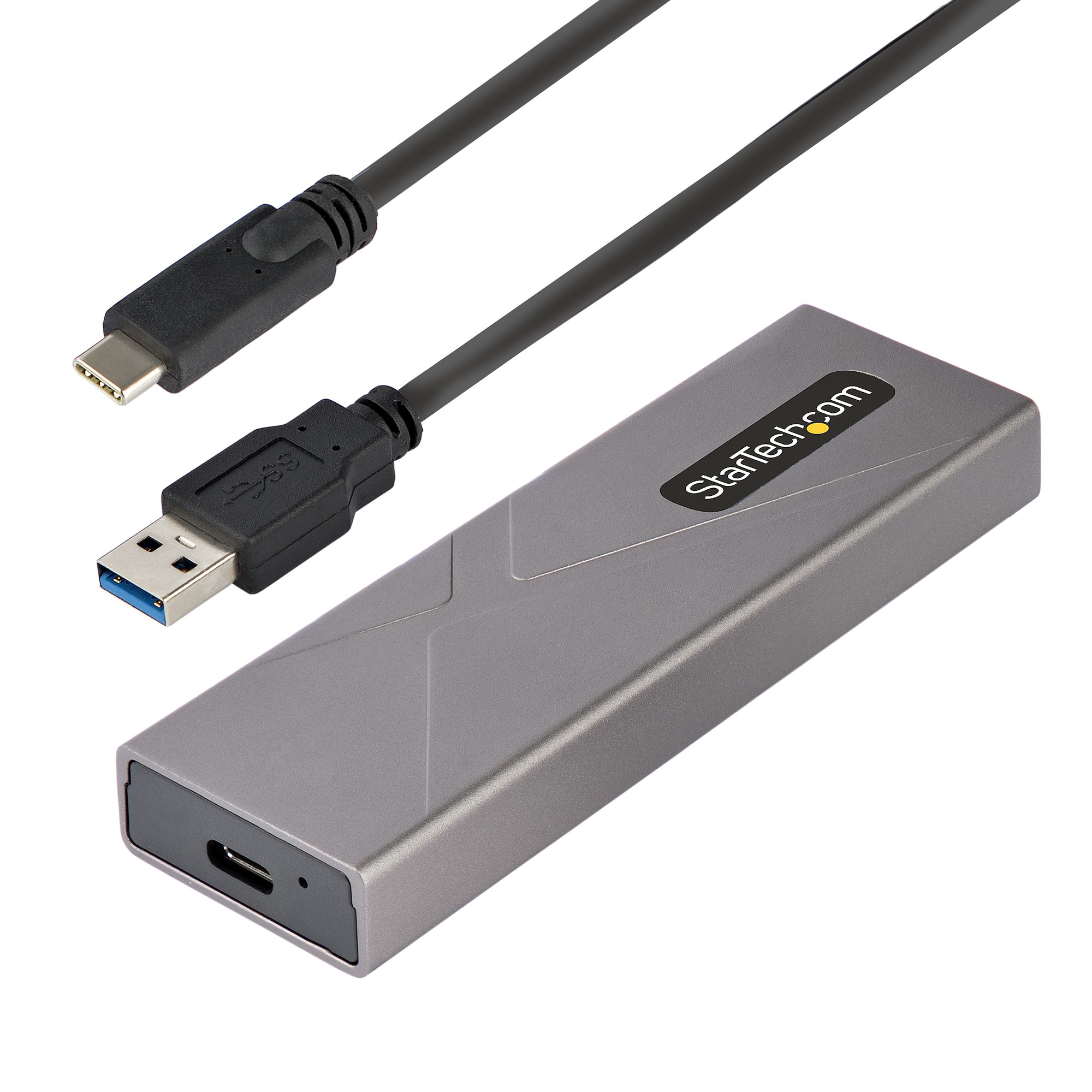 Downtown Klan sælger M.2 PCIe NVMe/M.2 SATA SSD USB Enclosure - External Drive Enclosures |  StarTech.com