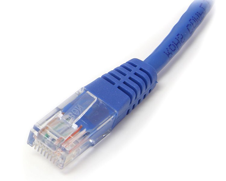 15m Cat5e Blue Molded Cat5e Patch Cable (M45PAT15MBL) Cat 5e Cables