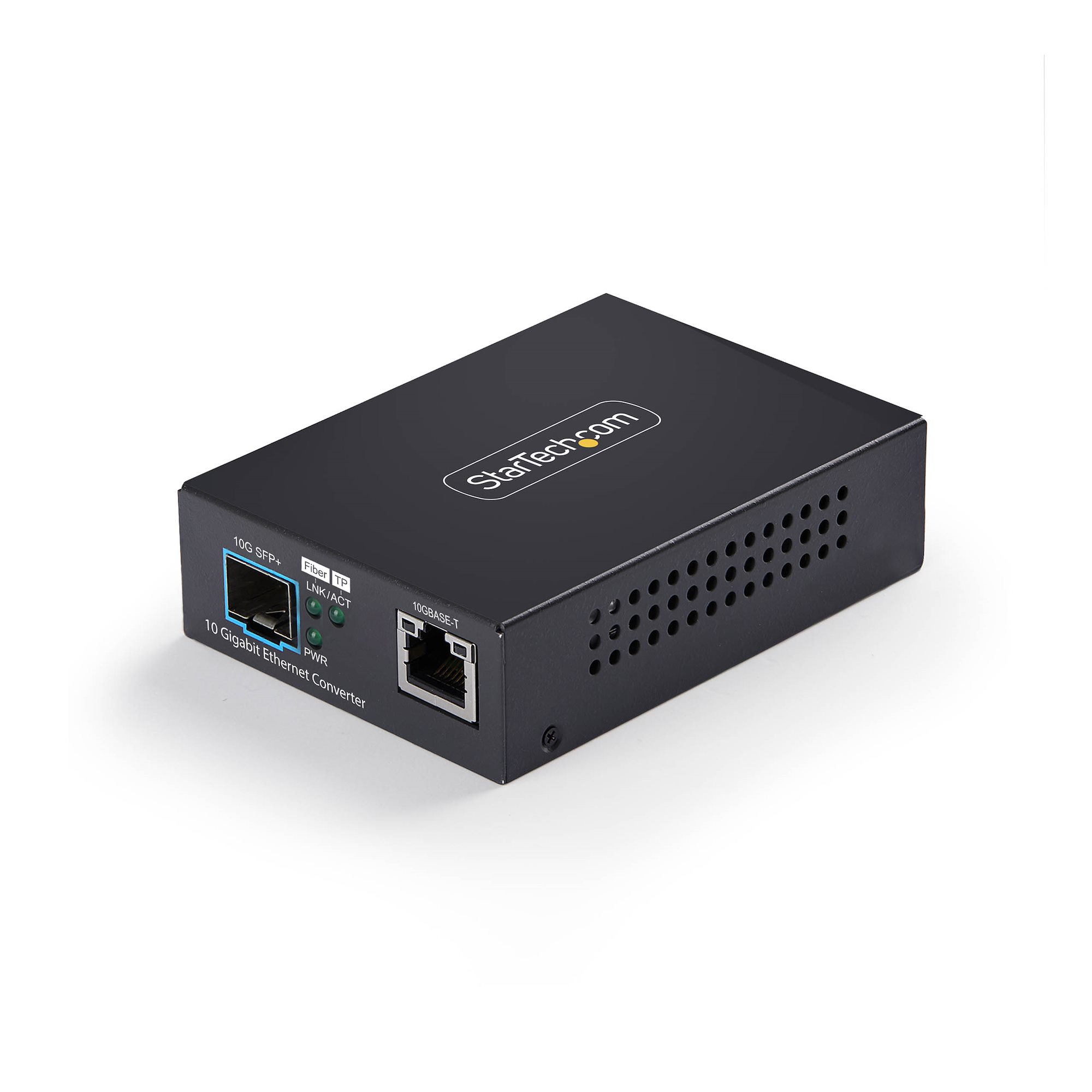 SFP+トランシーバーを使用した、ギガビット銅線ネットワークと