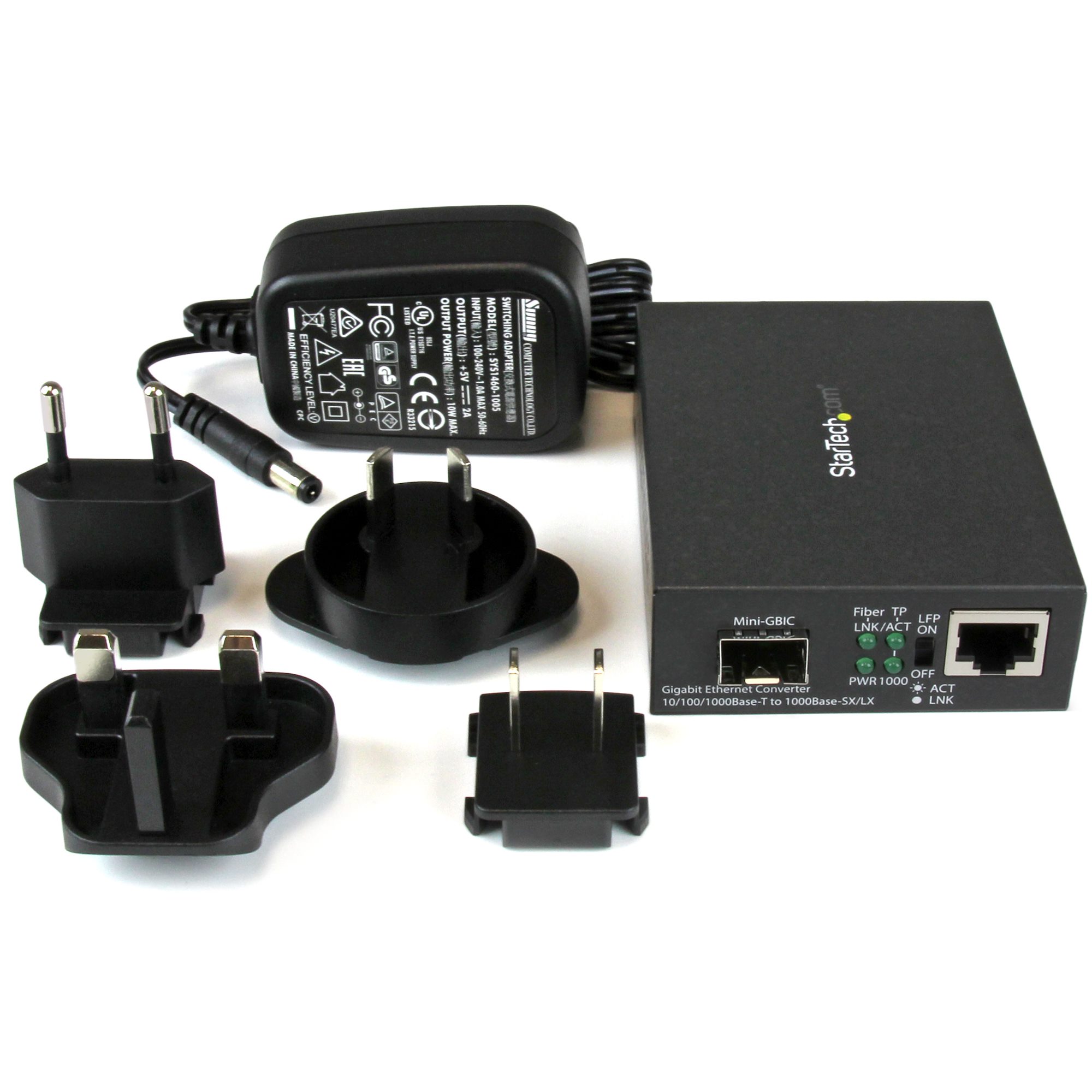 StarTech.com Convertisseur Fibre RJ45 10Gb Ethernet pour Ré   (MCM10GSFP). Open iT - Informatique et Haute technologie