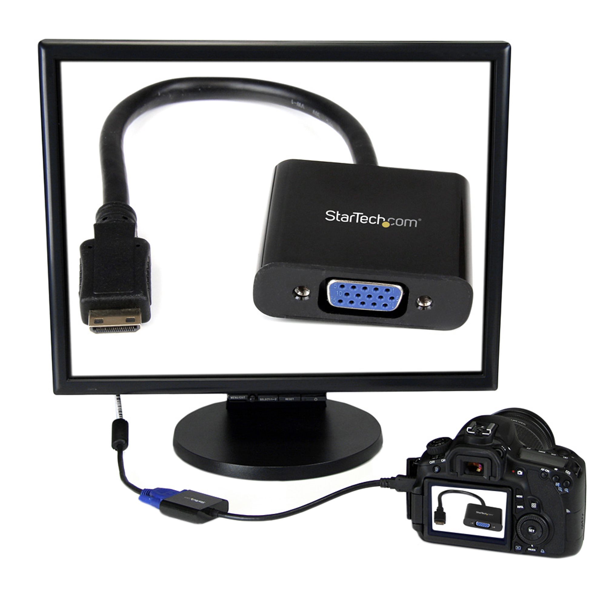 HDMI2VGAADA, i-tec HDMI to VGA Cable Adapter