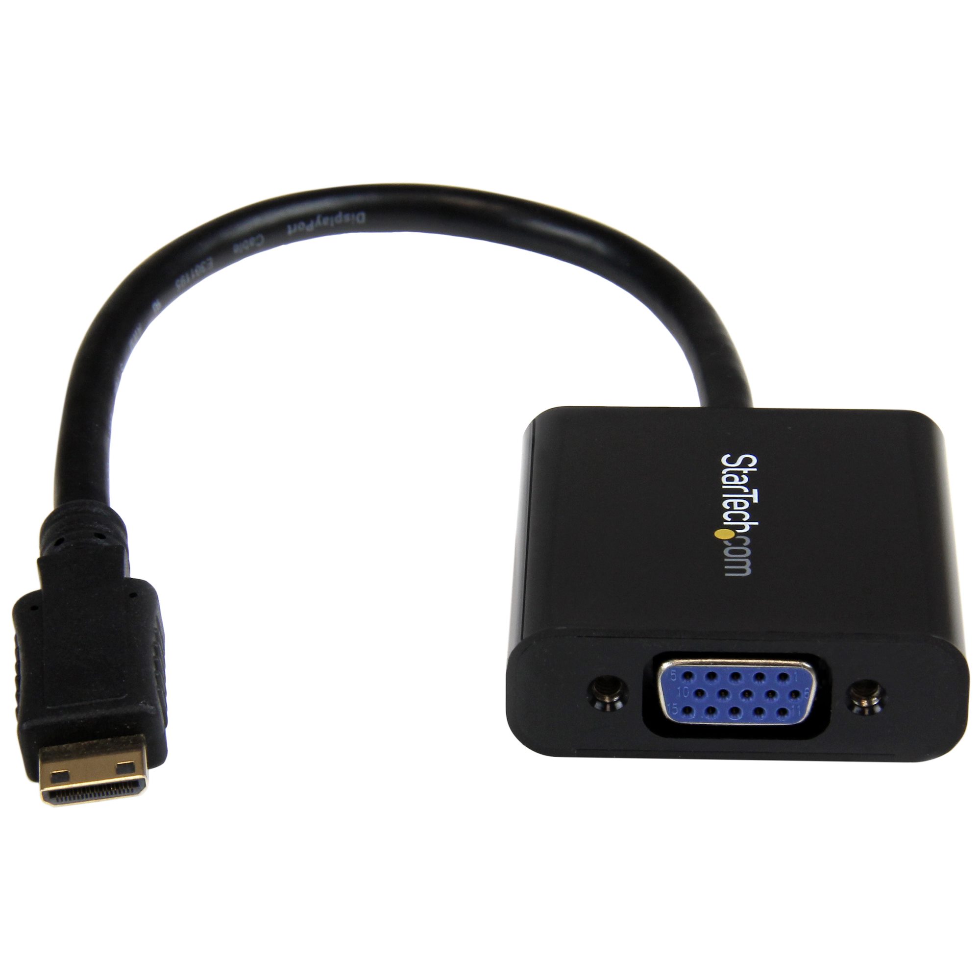 Mini HDMI－VGA変換アダプタ (デジカメやビデオカメラに最適) - HDMI® ＆ DVI ビデオアダプタ | 日本