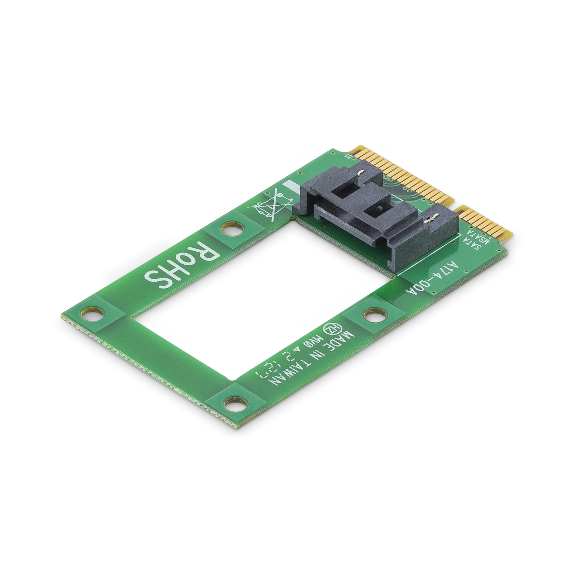 mSATA - SATA HDD/SSD変換アダプタ/コンバータ - ドライブ