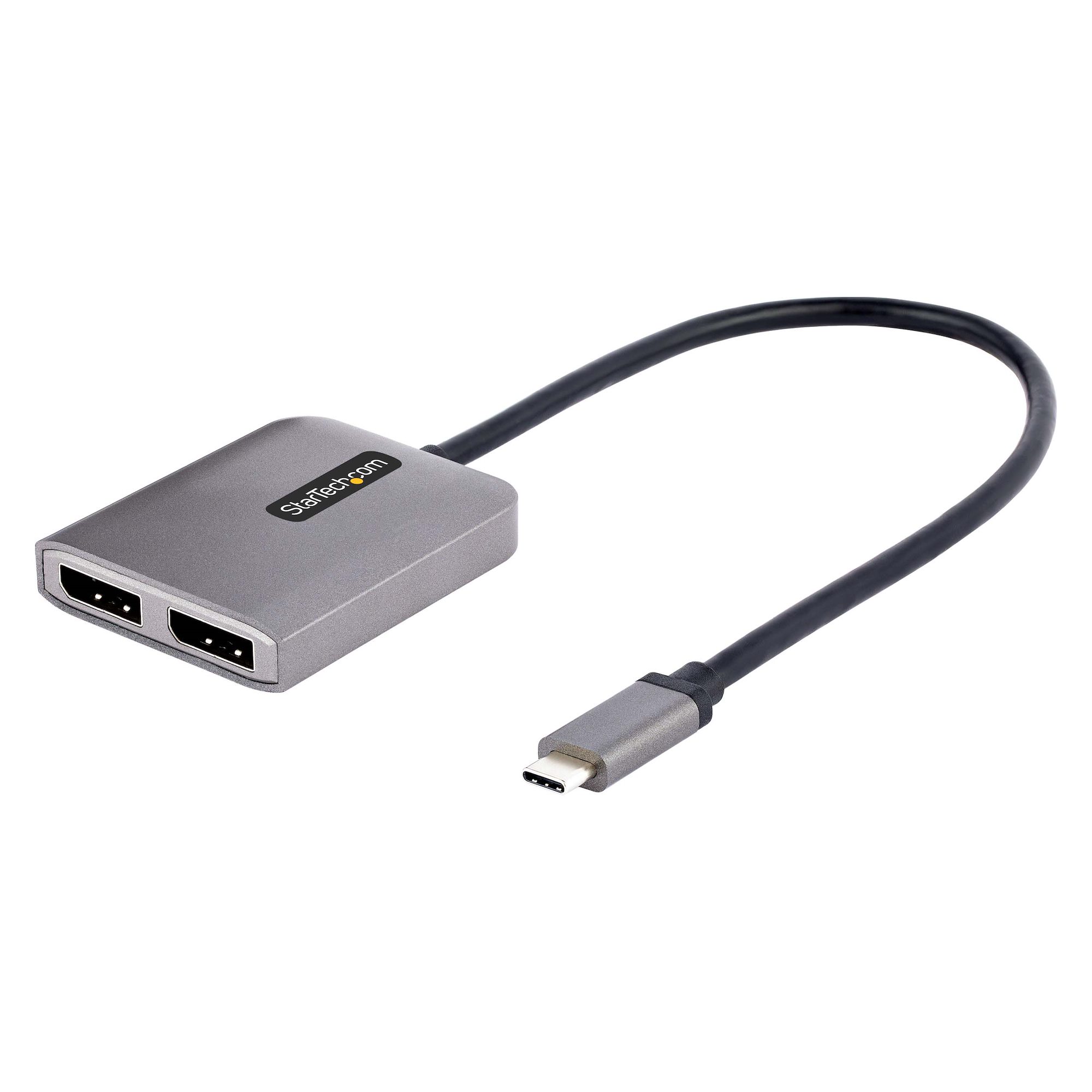 StarTech.com Station d'accueil USB-C double affichage 1080p 60 Hz avec  Power Delivery 60 W