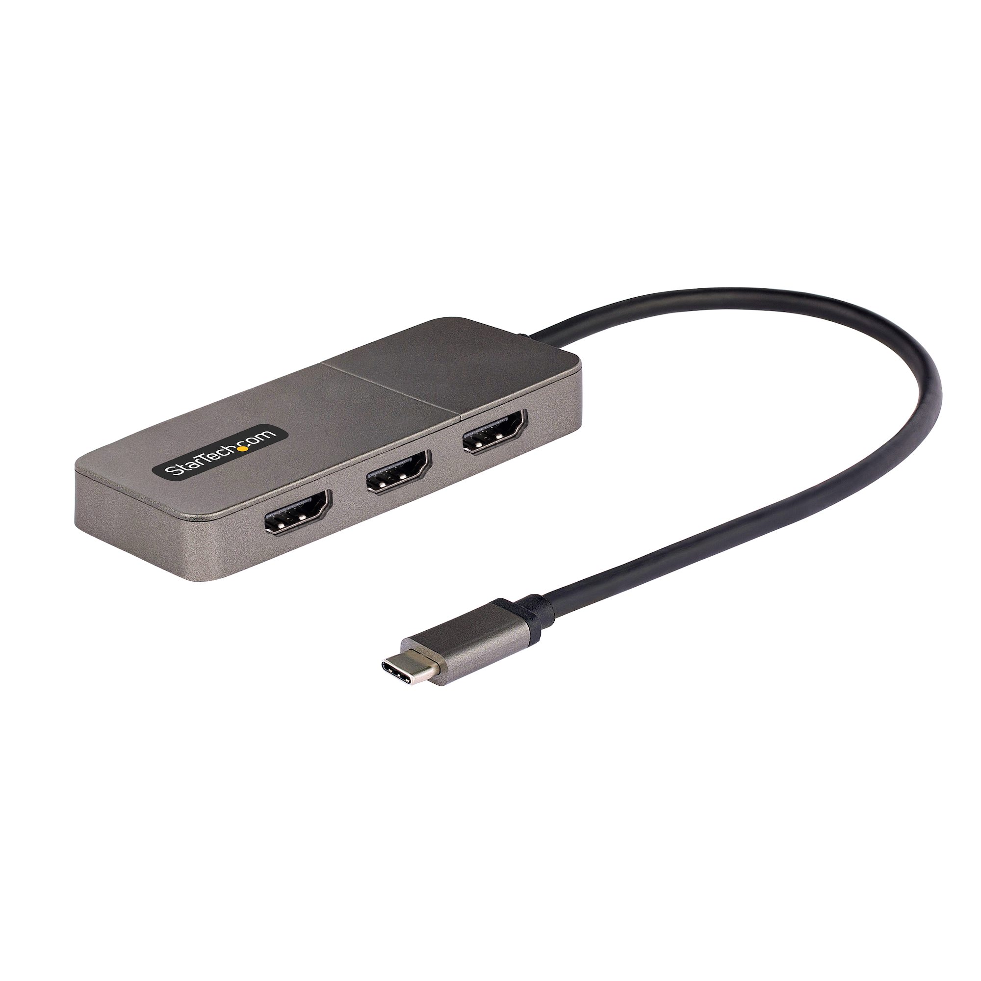 Hub USB-C MST à 3 Ports - Adaptateur Multi-Écrans USB C vers 3x HDMI pour  PC Portable - Splitter Triple HDMI Jusqu'à 4K 60Hz avec DP 1.4 Alt Mode 